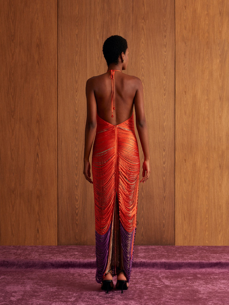Francesca Miranda | Solar Halter Dress | Fashionkind Francesca Miranda | Solar Halter Dress | Fashionkind