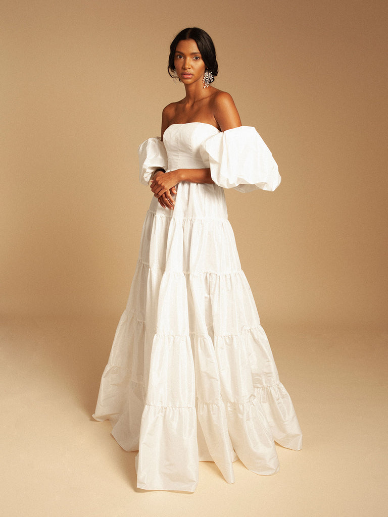 white christmas dresses Francesca Miranda | Cloud Dress