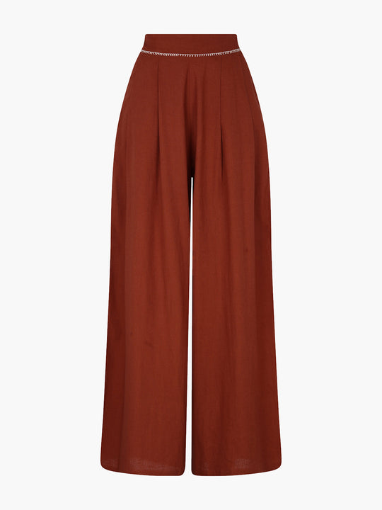 Amalia Pants | Brown