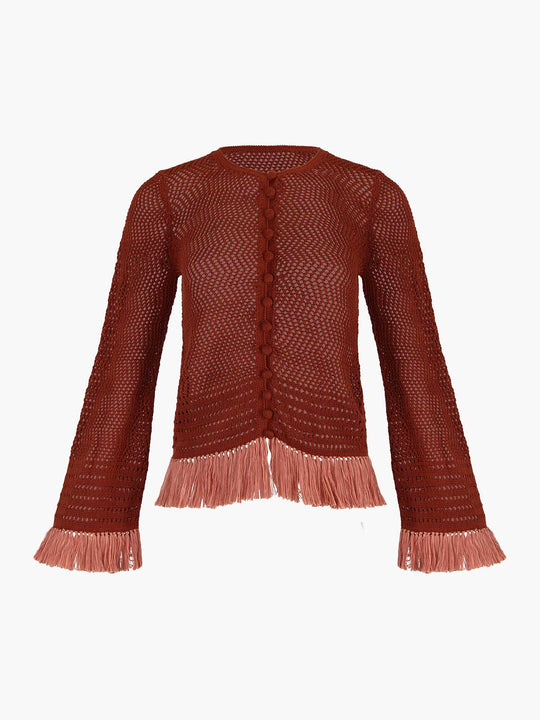 Carisa Cardigan | Brown