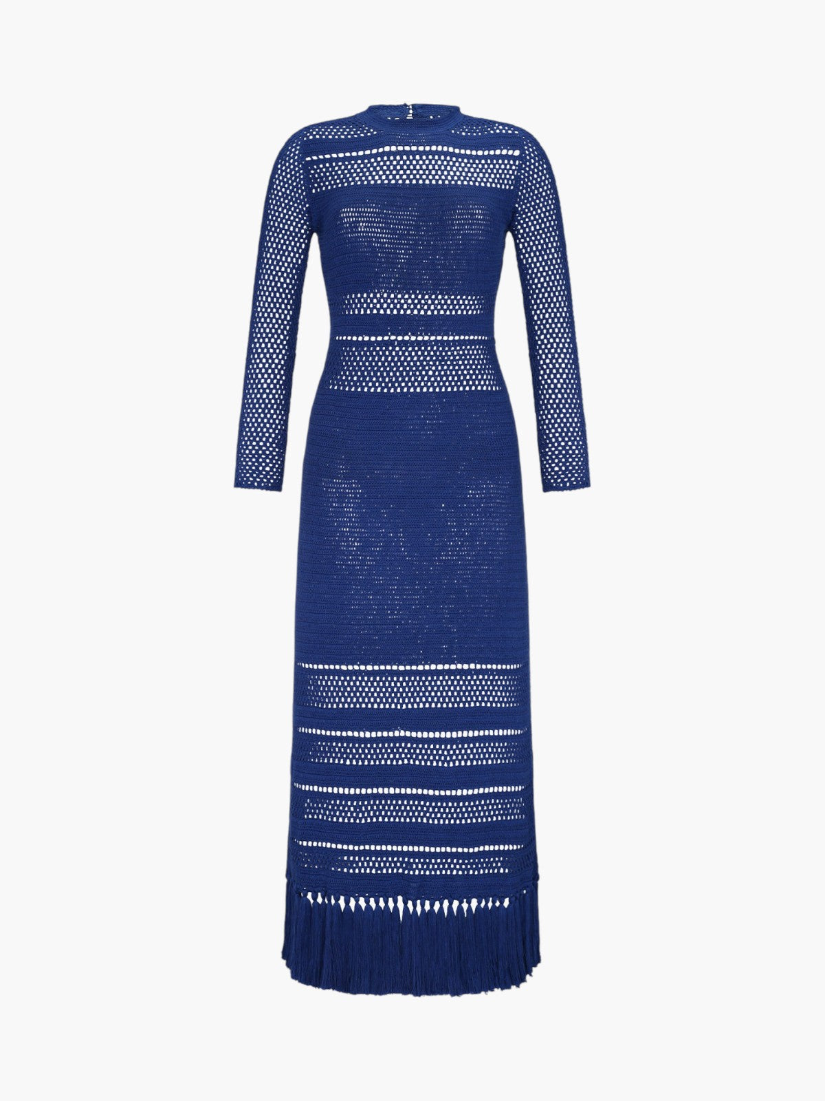 Nauta Crochet Midi Dress | Electric Blue