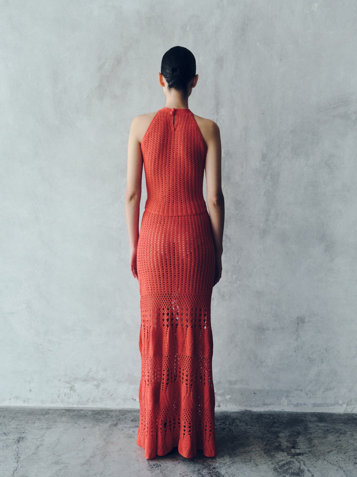 Reflejo Crochet Maxi Skirt | Tangerine Reflejo Crochet Maxi Skirt | Tangerine