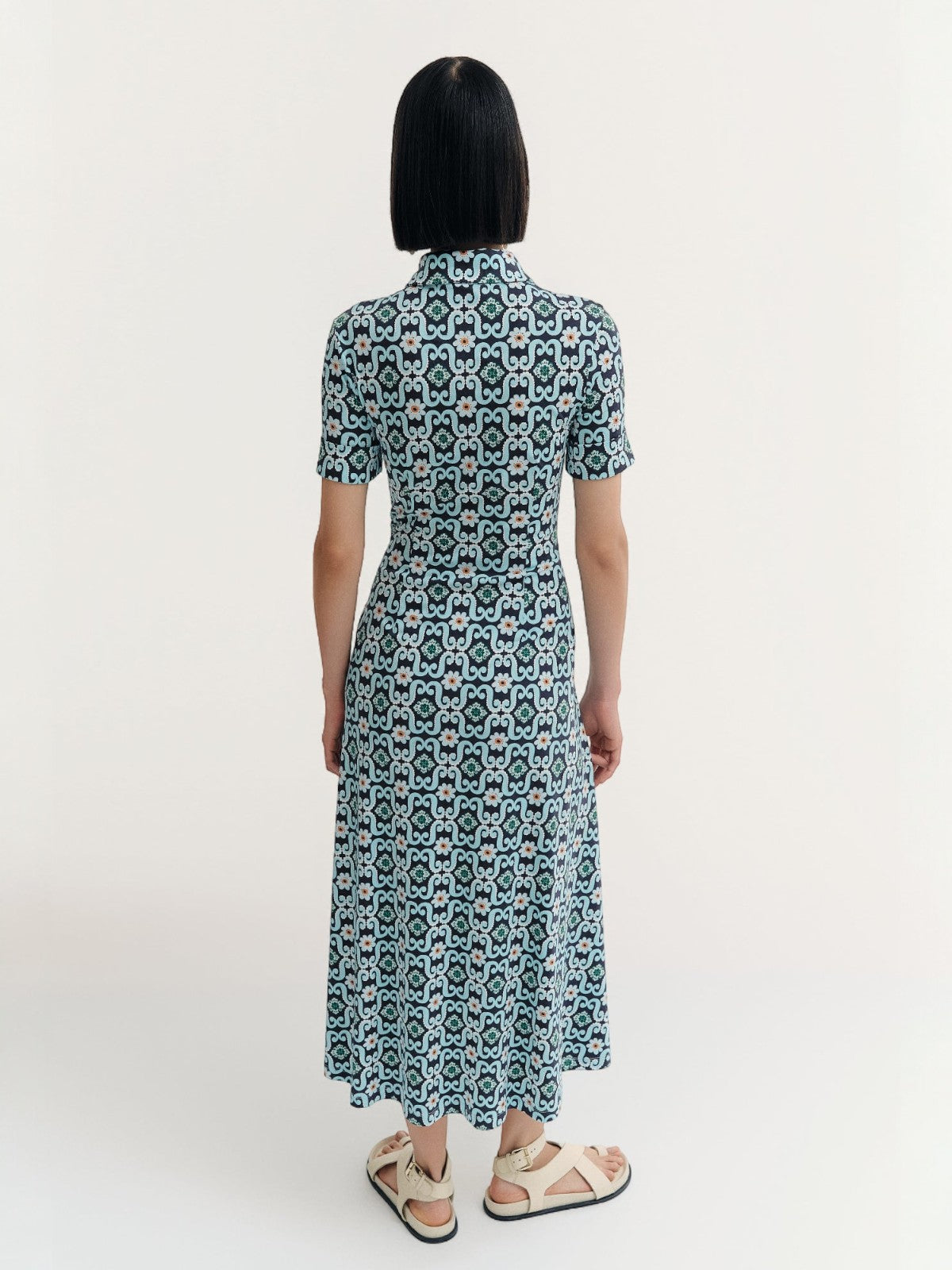 Amates Dress | Ikan Mini Print Amates Dress | Ikan Mini Print