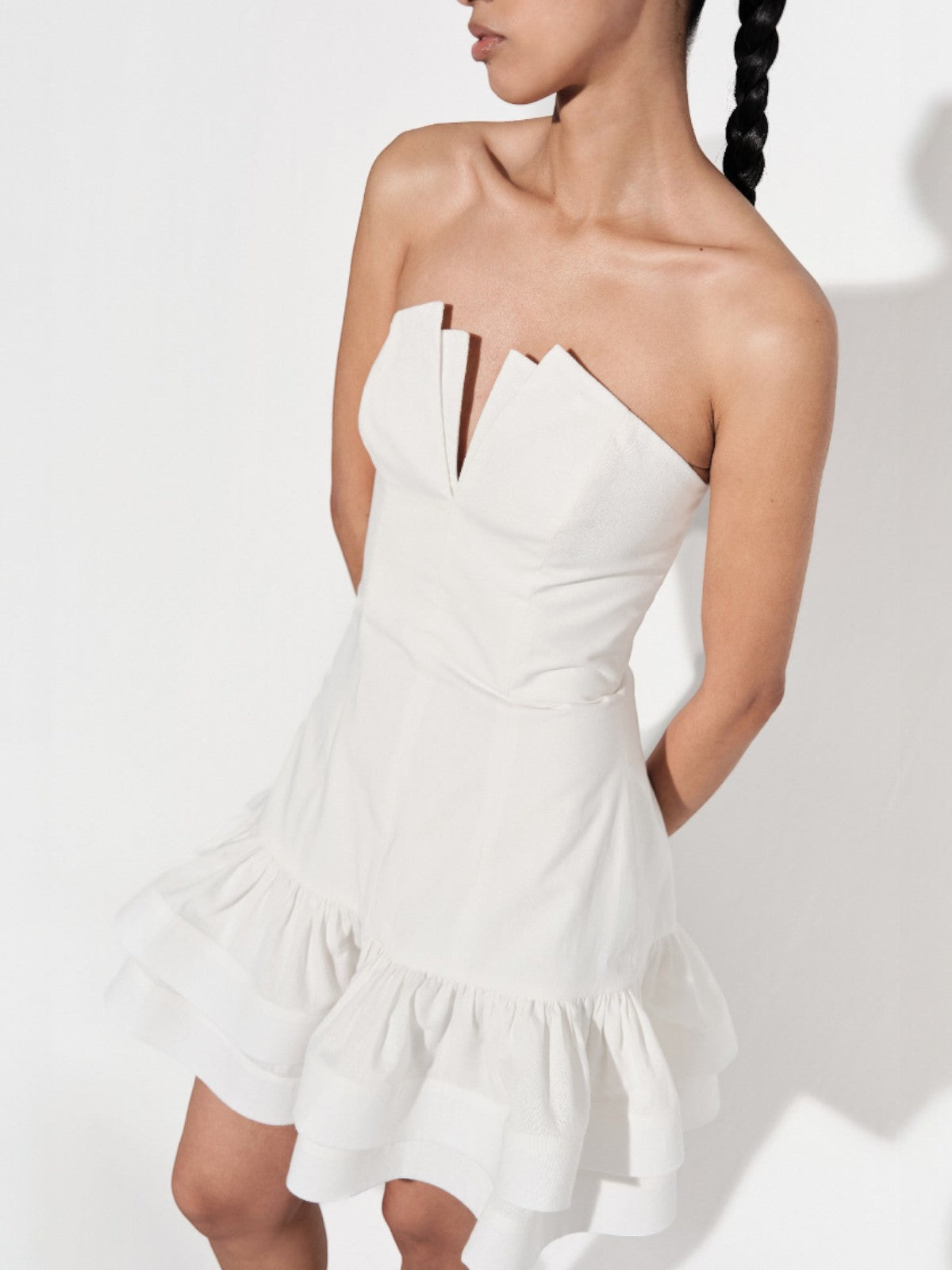 Festivo Dress | White Festivo Dress | White