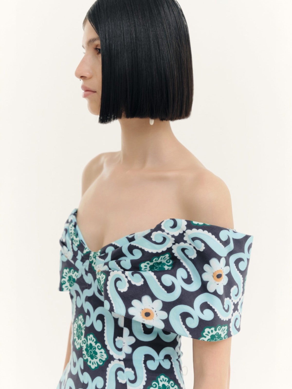 Naranjo Dress | Ikan Print