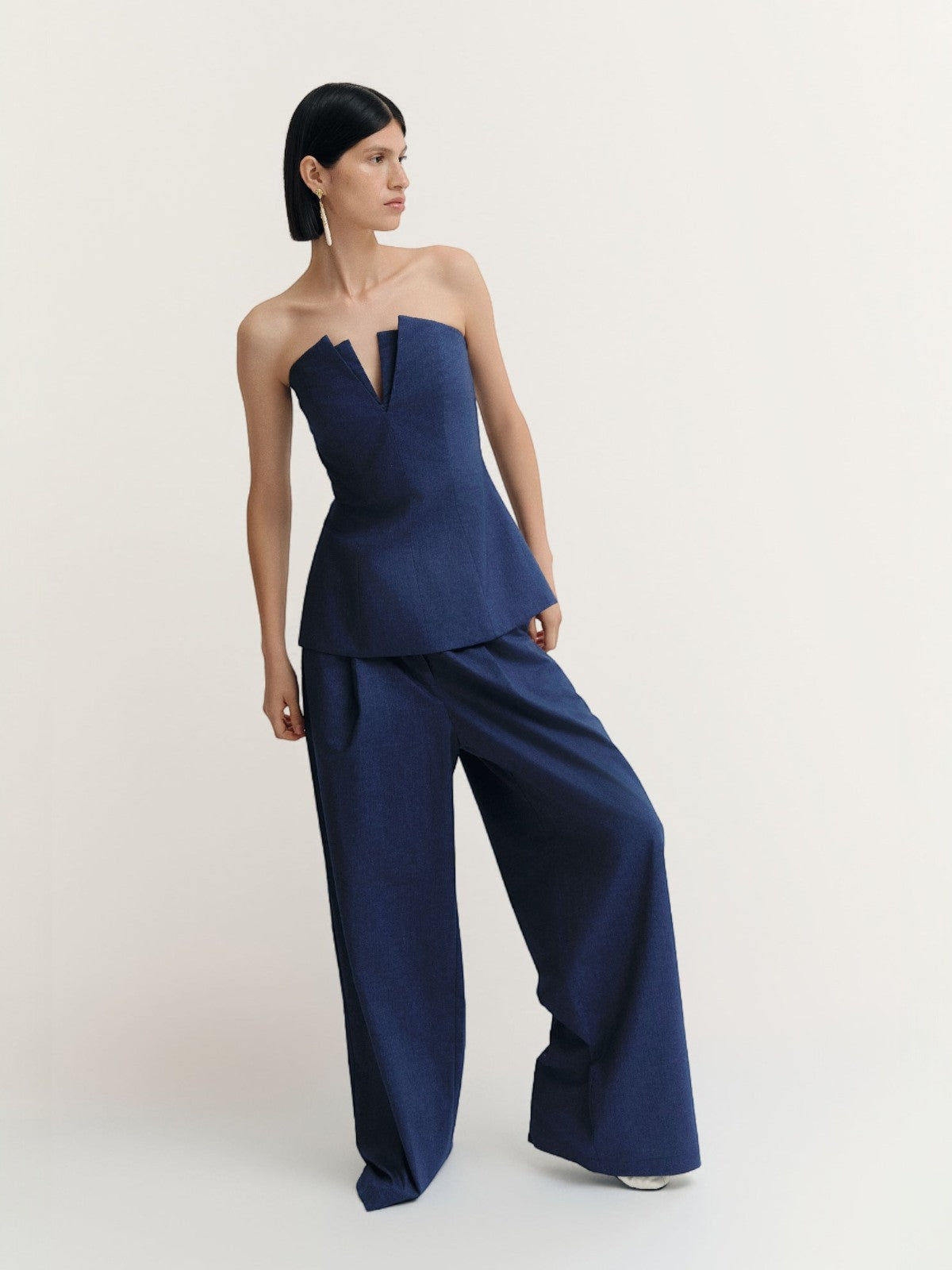 Panca Pants | Navy Denim Panca Pants | Navy Denim