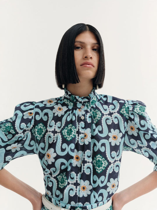 Tapir Blouse | Ikan Print