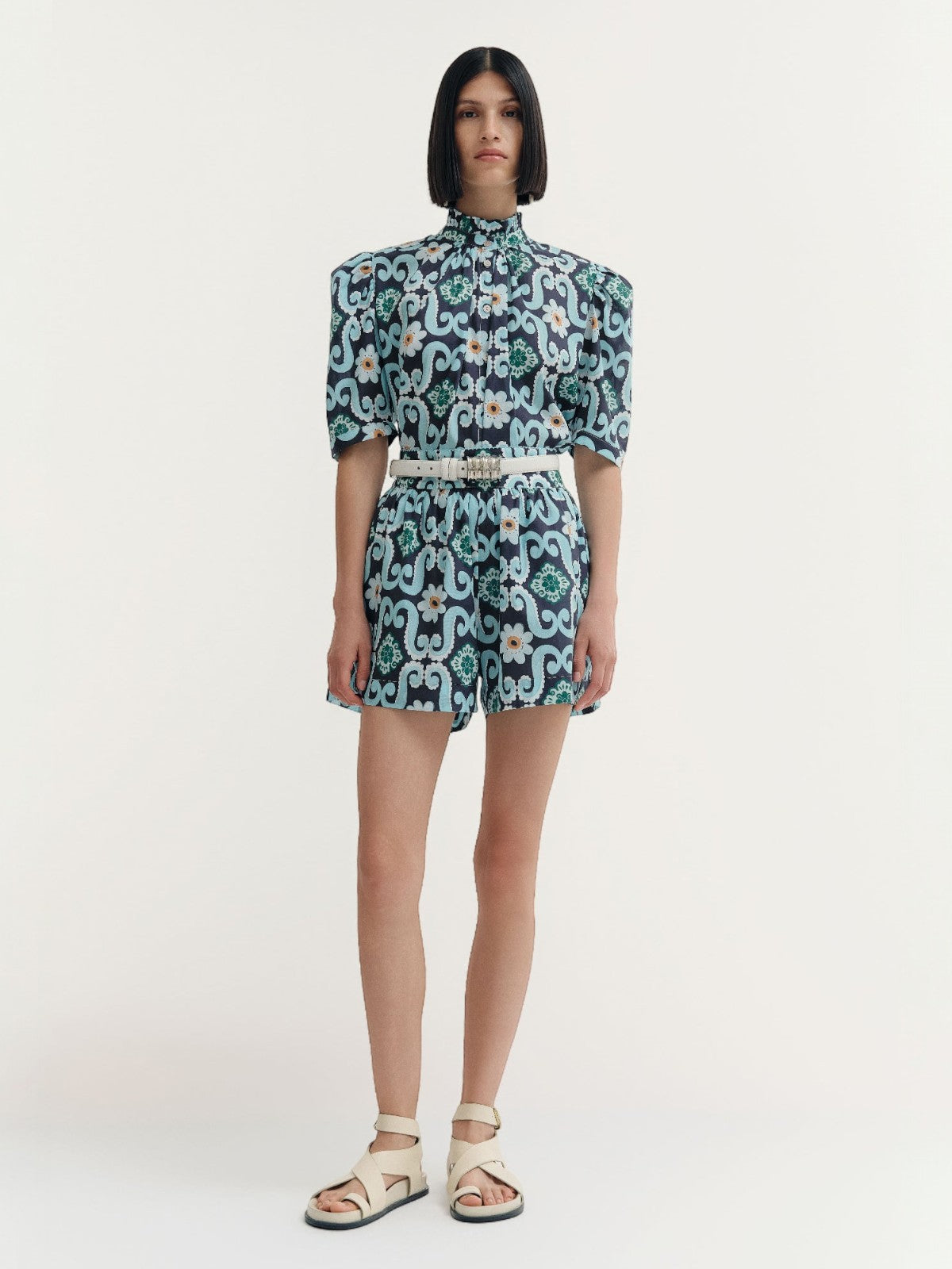 Tapir Blouse | Ikan Print Tapir Blouse | Ikan Print