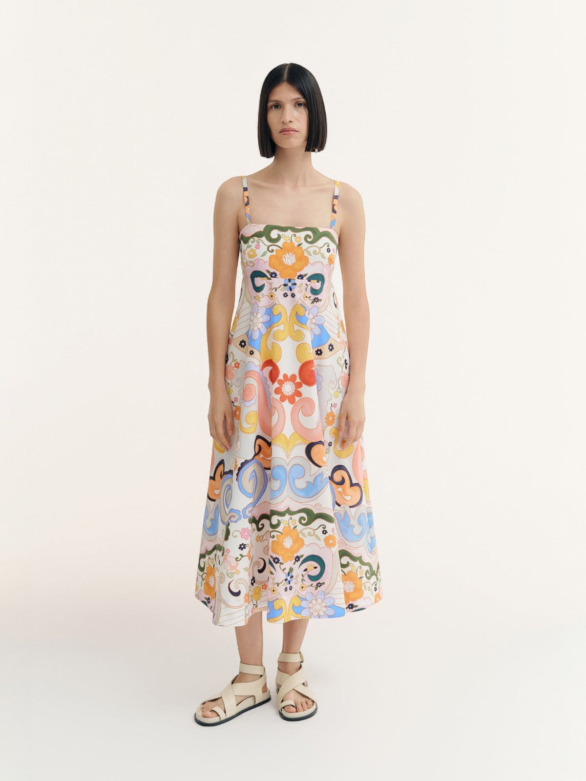 Veracruz Dress | Rambutan Print