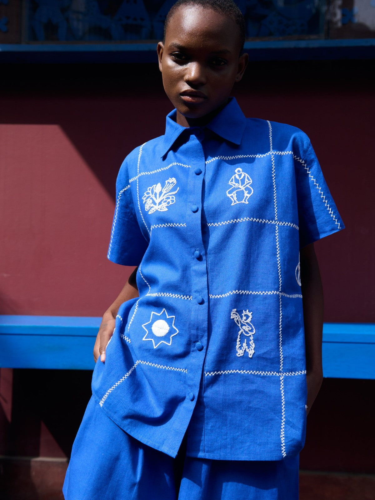 Amalia Shorts | Electric Blue Amalia Shorts | Electric Blue