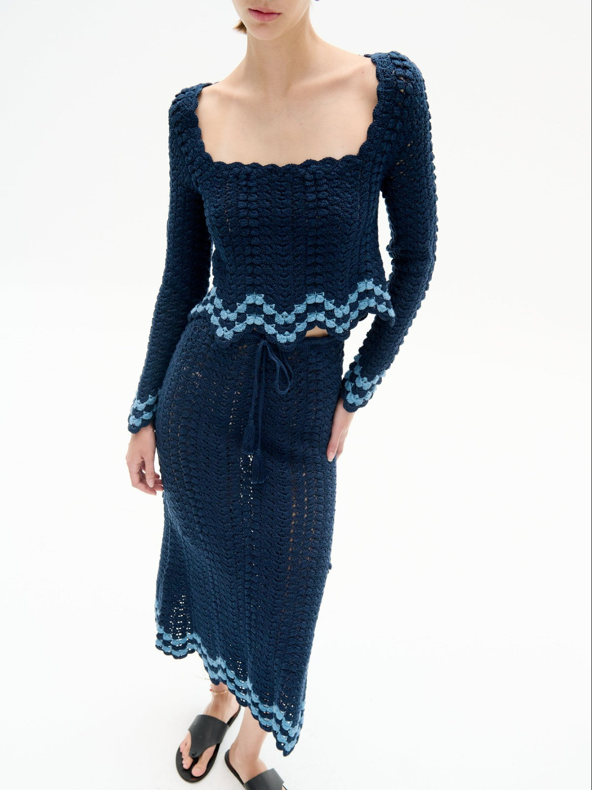 Brisa Top | Navy Brisa Top | Navy - Fashionkind