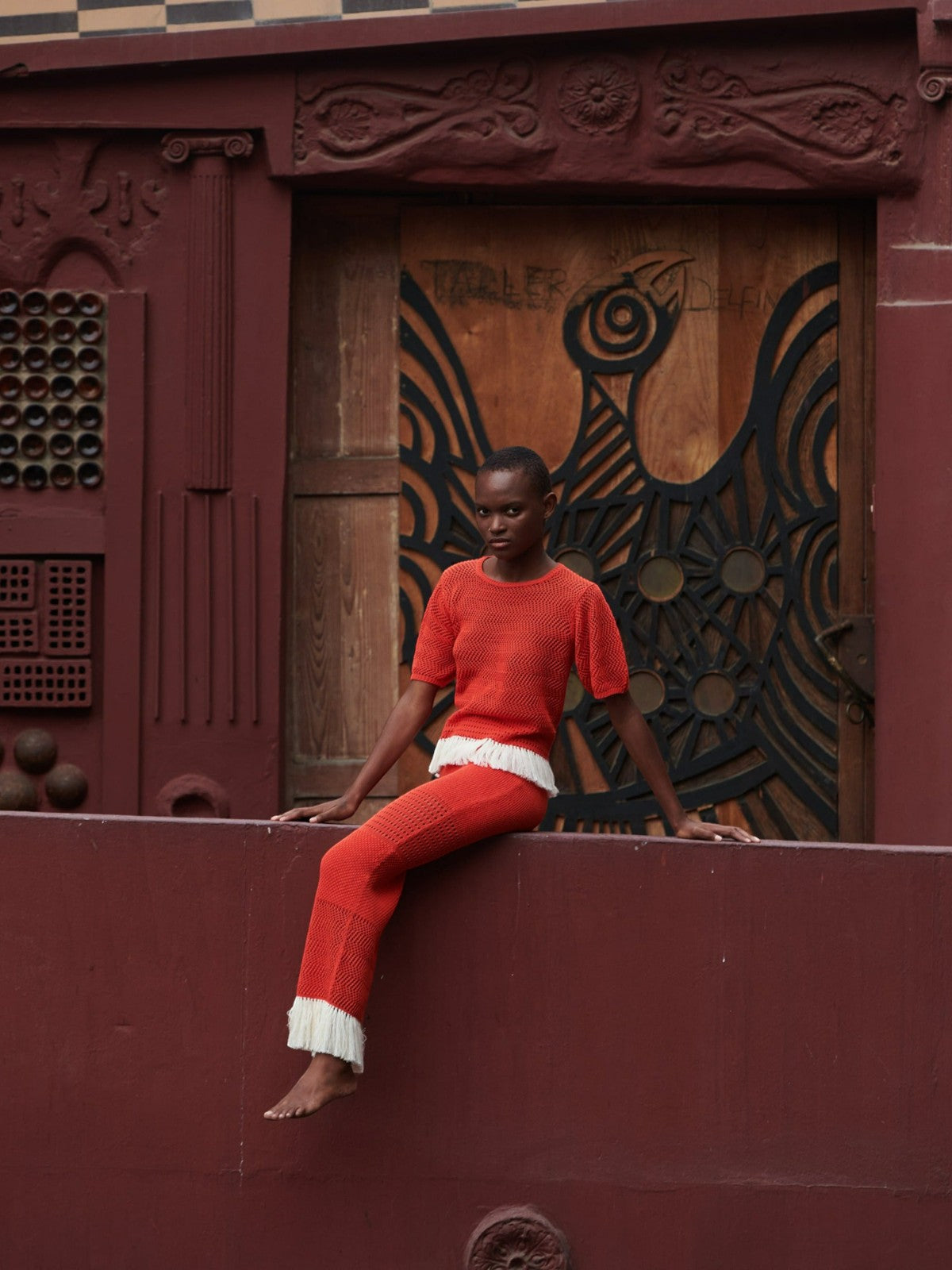 Carisa Blouse | Tangerine Carisa Blouse | Tangerine - Fashionkind