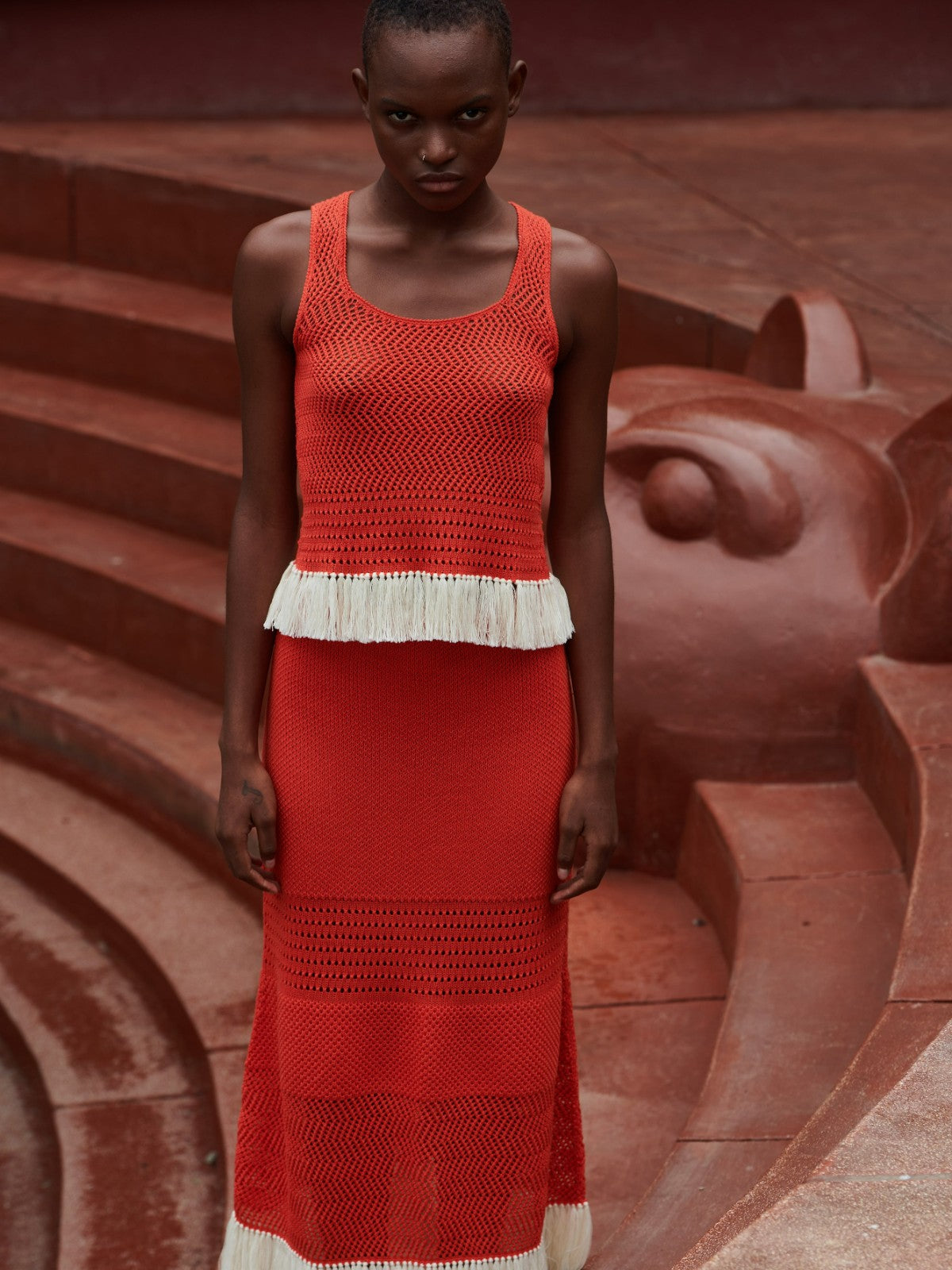 Carisa Skirt | Tangerine Carisa Skirt | Tangerine - Fashionkind