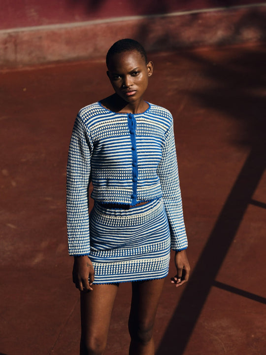 Fisa Cardigan | Blue