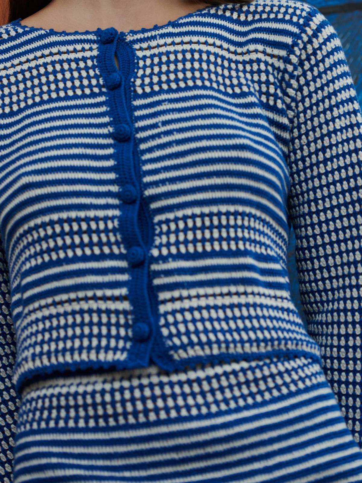 Fisa Cardigan | Blue Fisa Cardigan | Blue