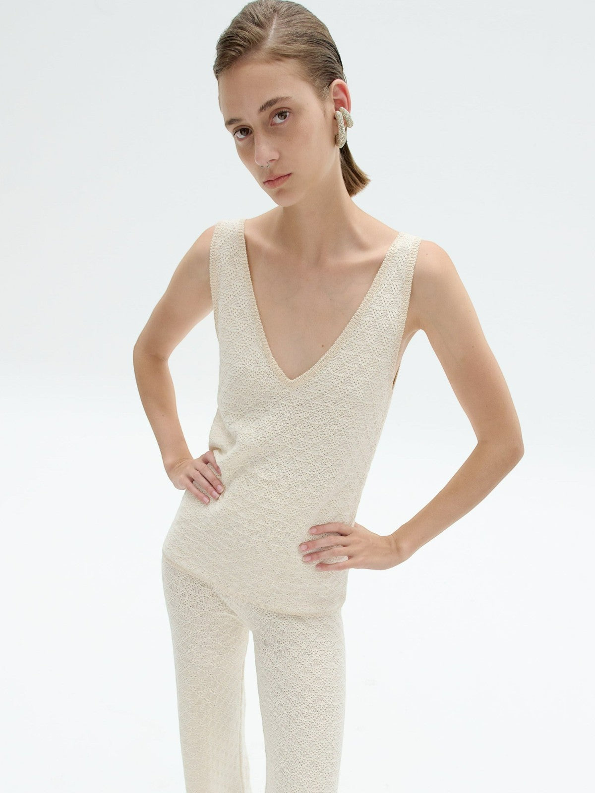 Malecon Tank Top | Ivory Malecon Tank Top | Ivory - Fashionkind
