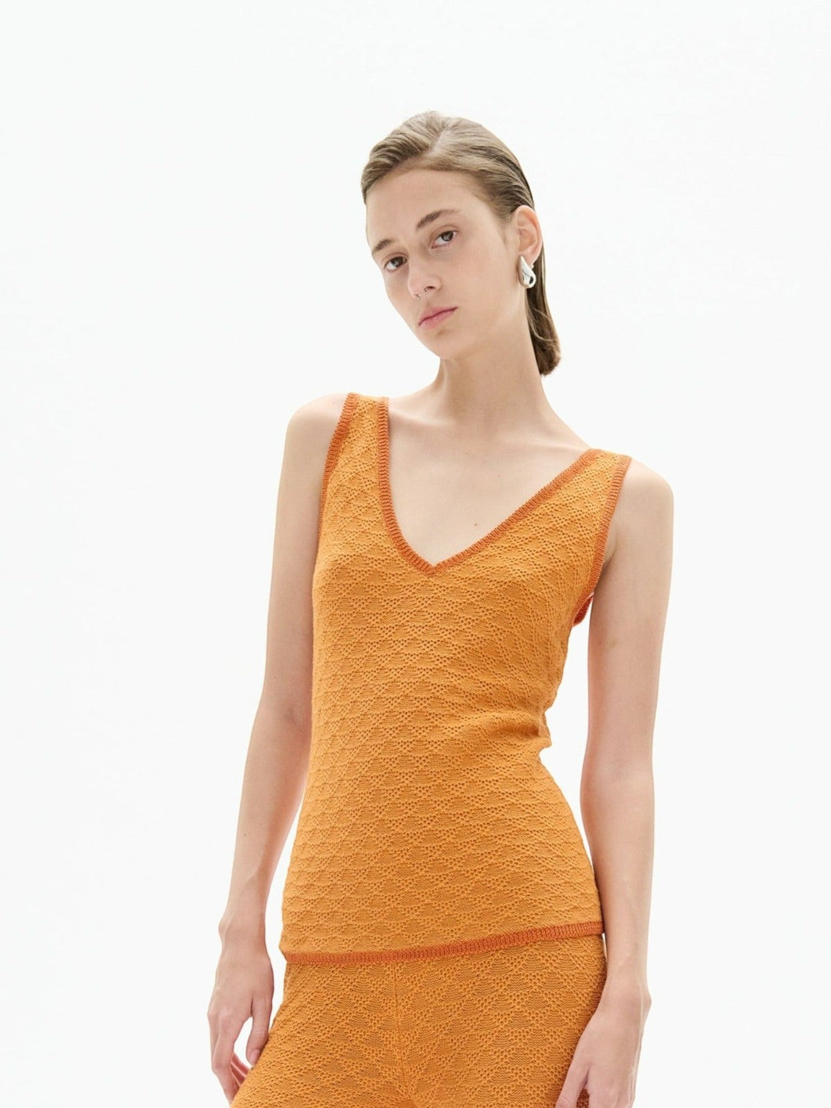 Malecon Tank Top | Orange Malecon Tank Top | Orange - Fashionkind