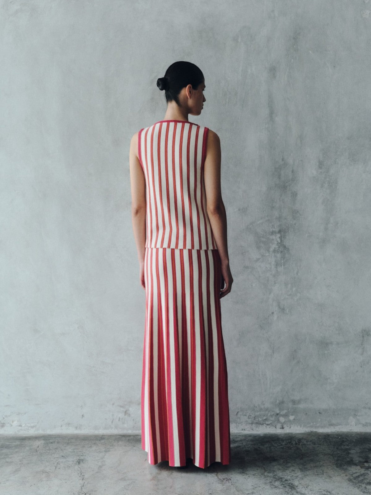 Manglar Maxi Skirt | Ivory/Fuchsia Manglar Maxi Skirt | Ivory/Fuchsia