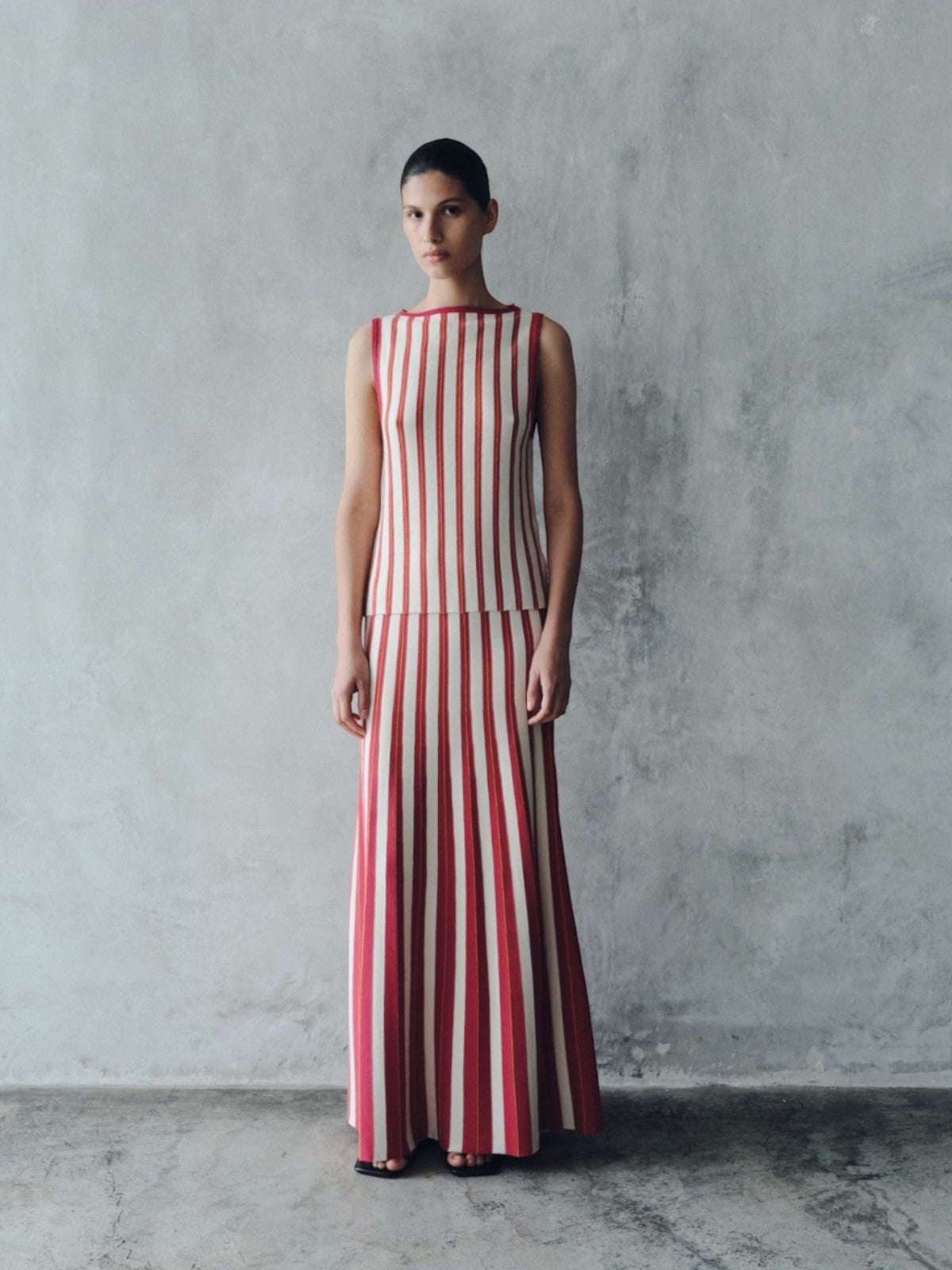 Manglar Maxi Skirt | Ivory/Fuchsia Manglar Maxi Skirt | Ivory/Fuchsia