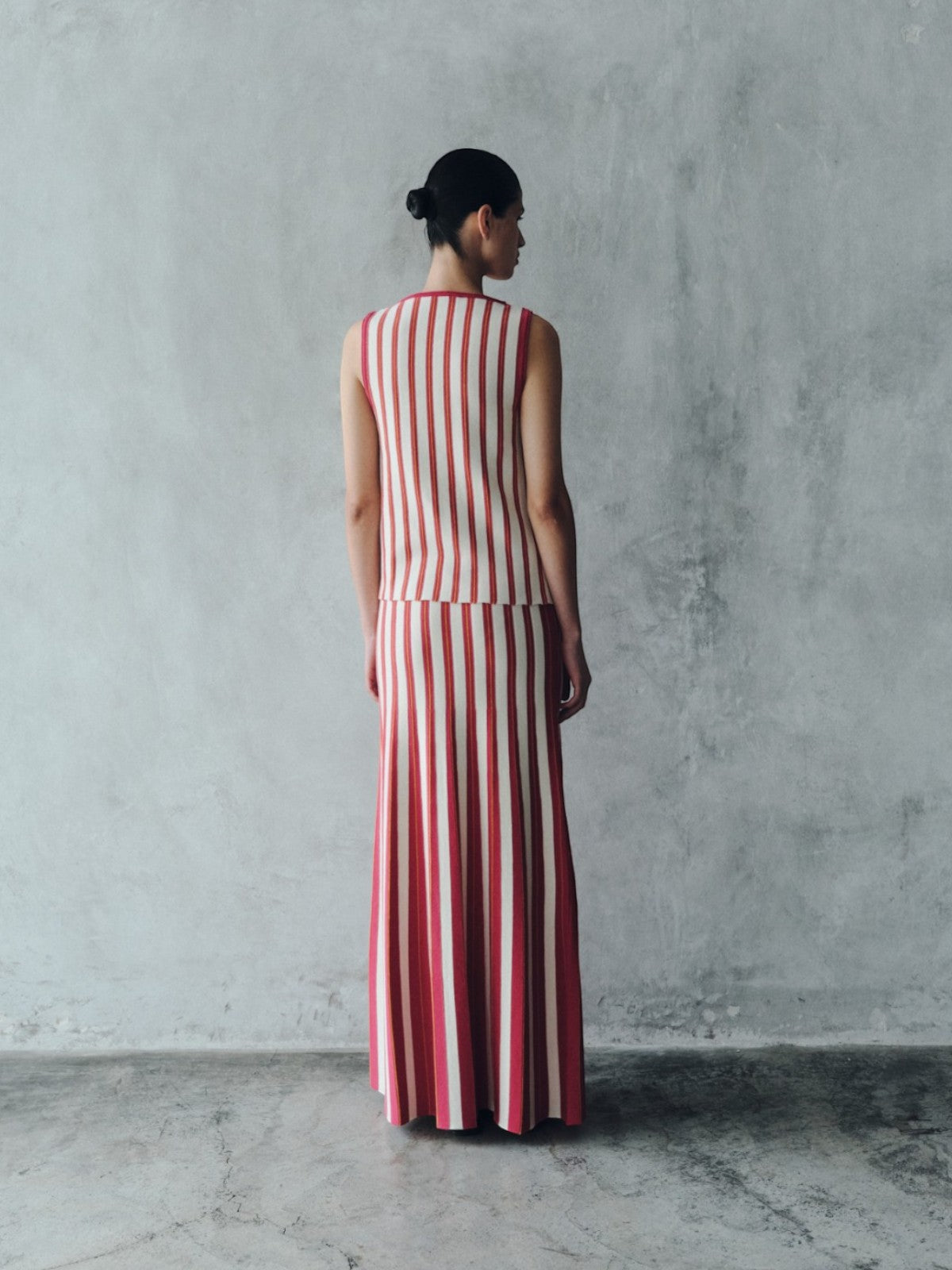 Manglar Sleeveless Top | Ivory/Fuchsia Manglar Sleeveless Top | Ivory/Fuchsia