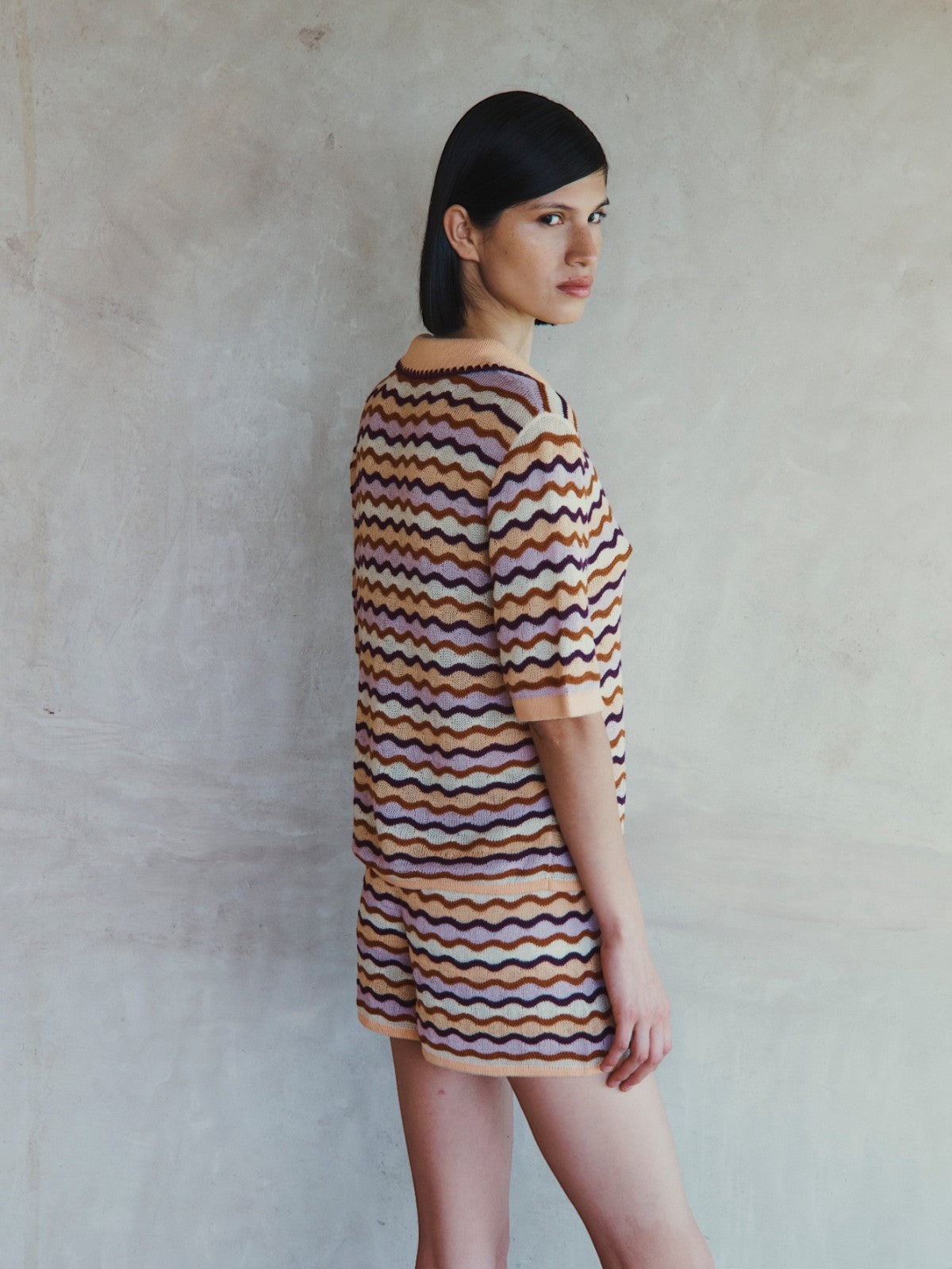Mullu Polo Shirt | Tobacco Grape Mullu Polo Shirt | Tobacco Grape - Fashionkind