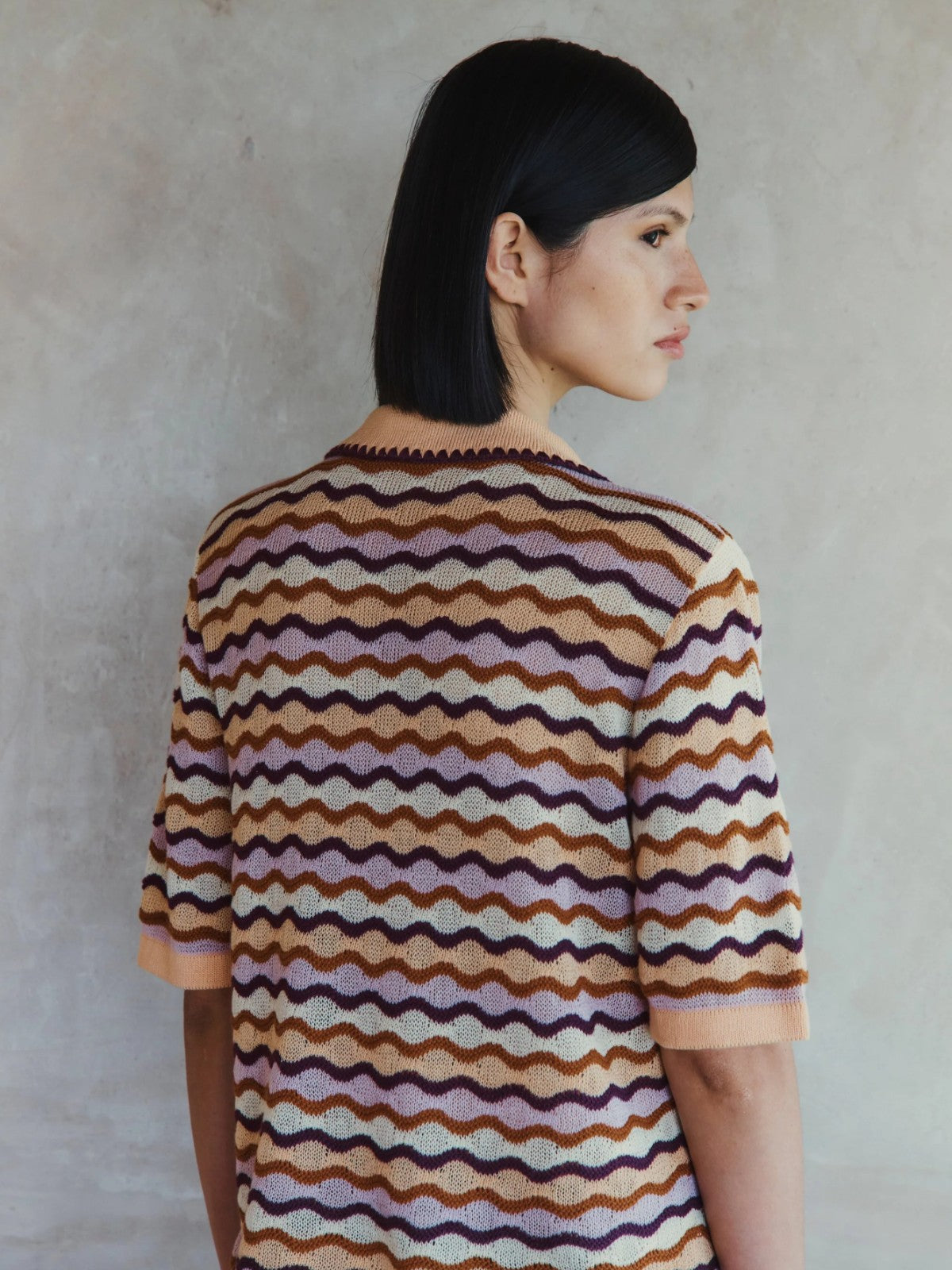 Mullu Polo Shirt | Tobacco Grape Mullu Polo Shirt | Tobacco Grape - Fashionkind