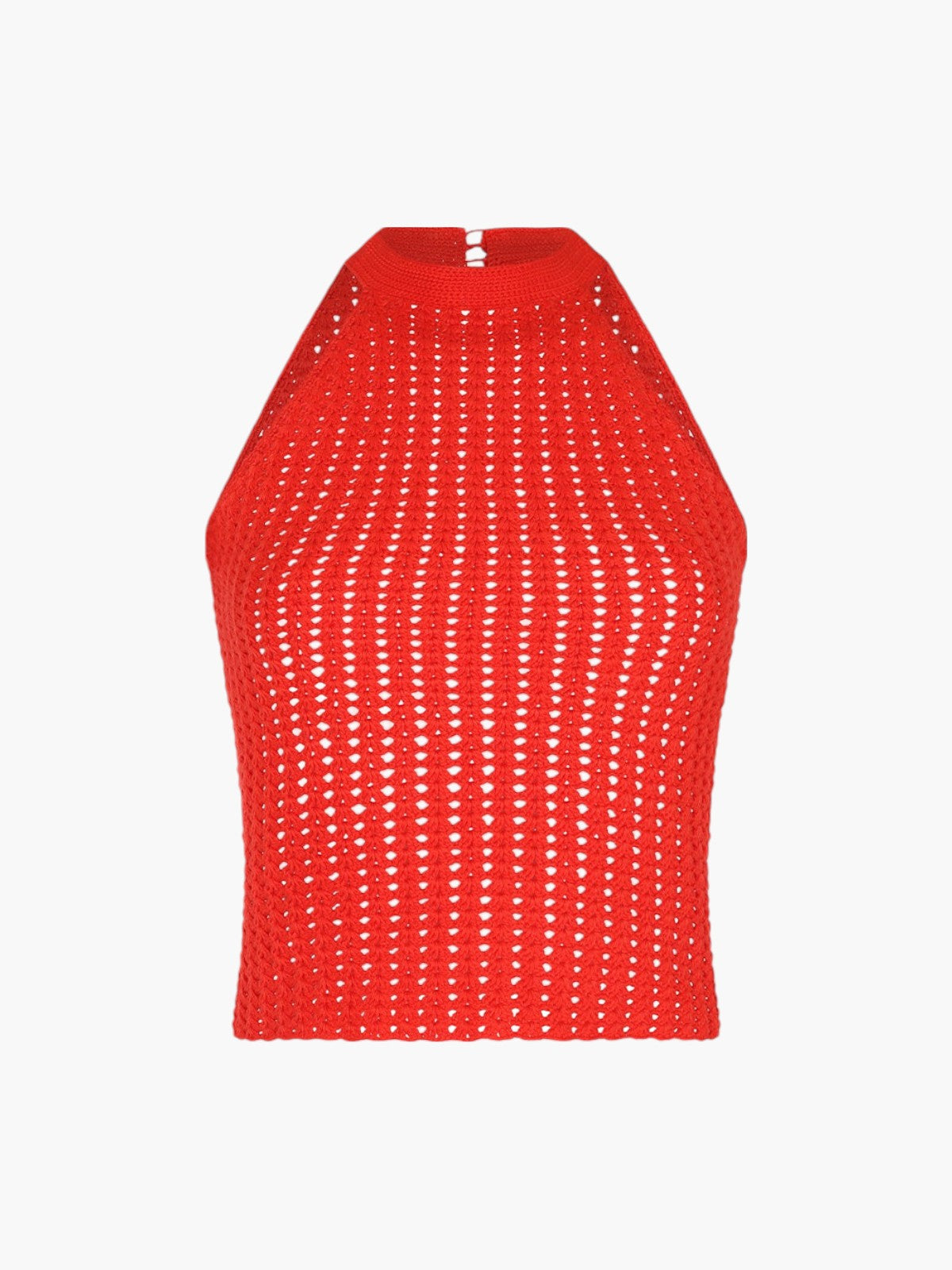 Reflejo Crochet Halter Top | Tangerine Reflejo Crochet Halter Top | Tangerine