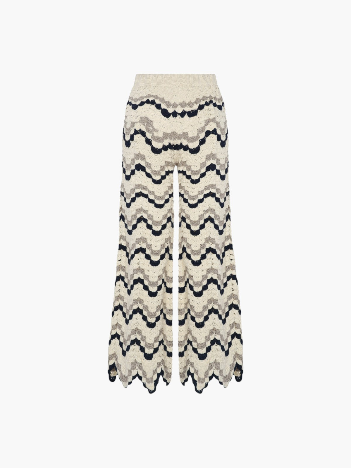 Safi Pants | Ivory/Navy Safi Pants | Ivory/Navy - Fashionkind