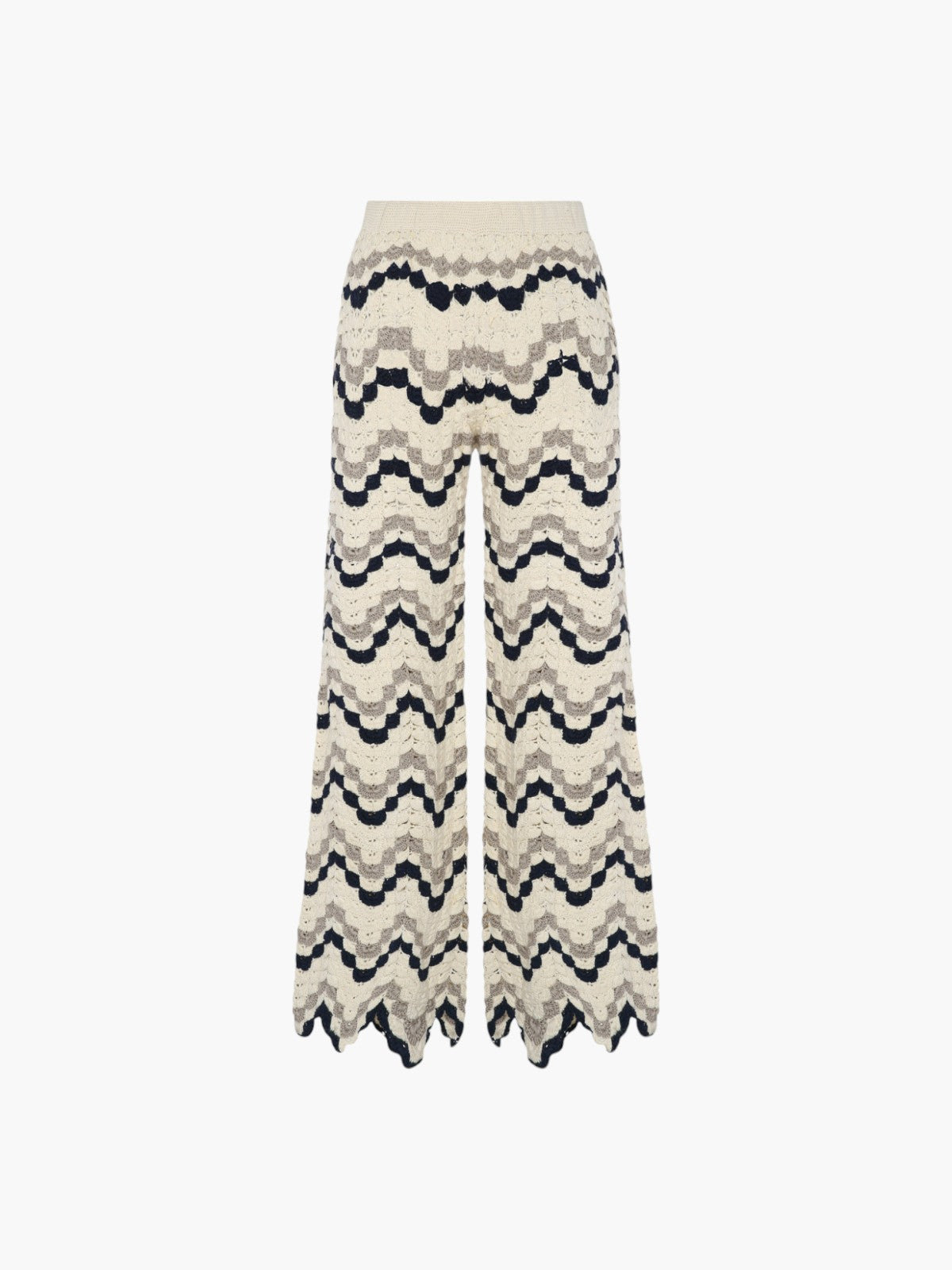 Safi Pants | Ivory/Navy Safi Pants | Ivory/Navy - Fashionkind
