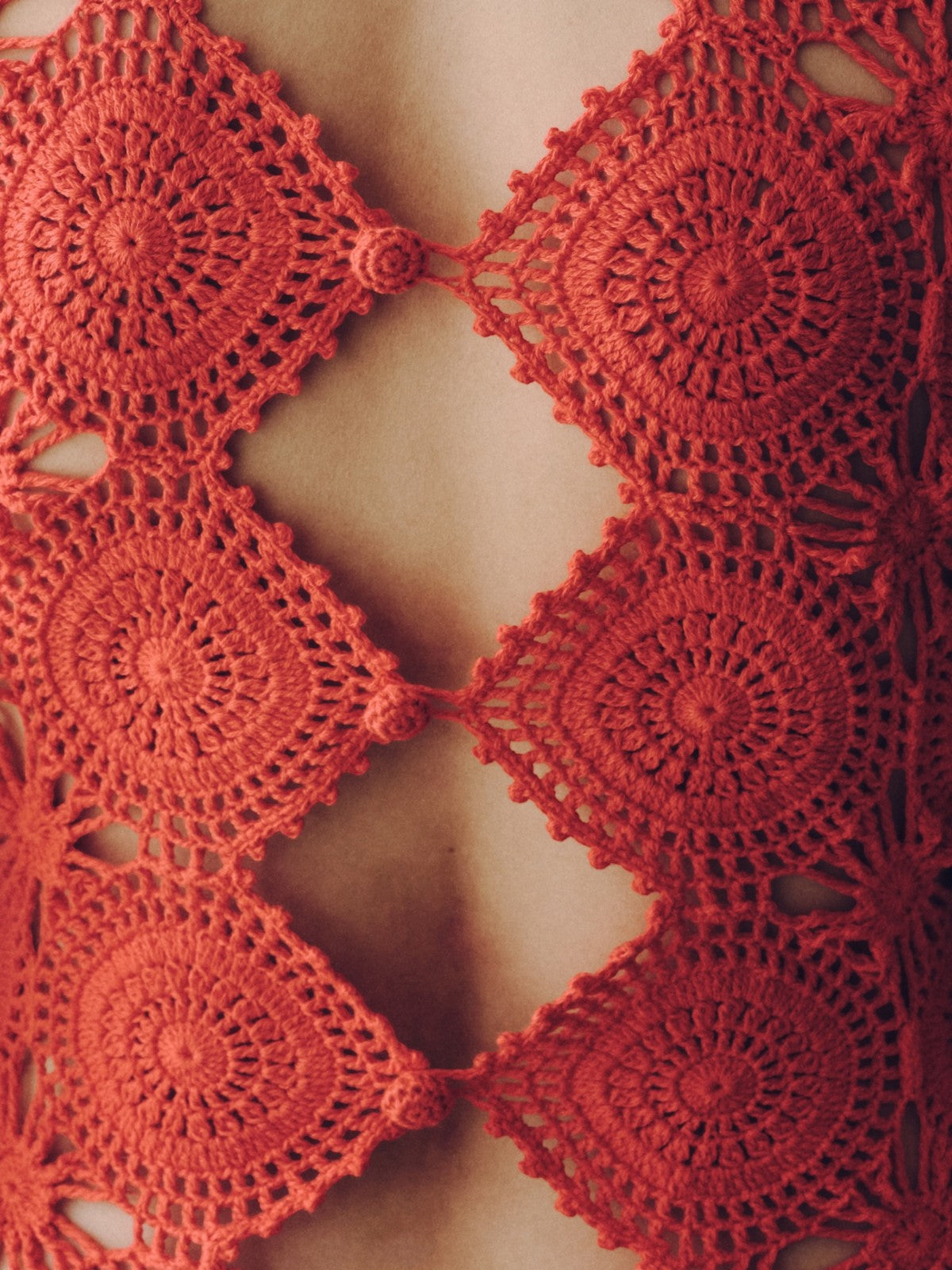 Siula Crochet Maxi Dress | Tangerine Siula Crochet Maxi Dress | Tangerine