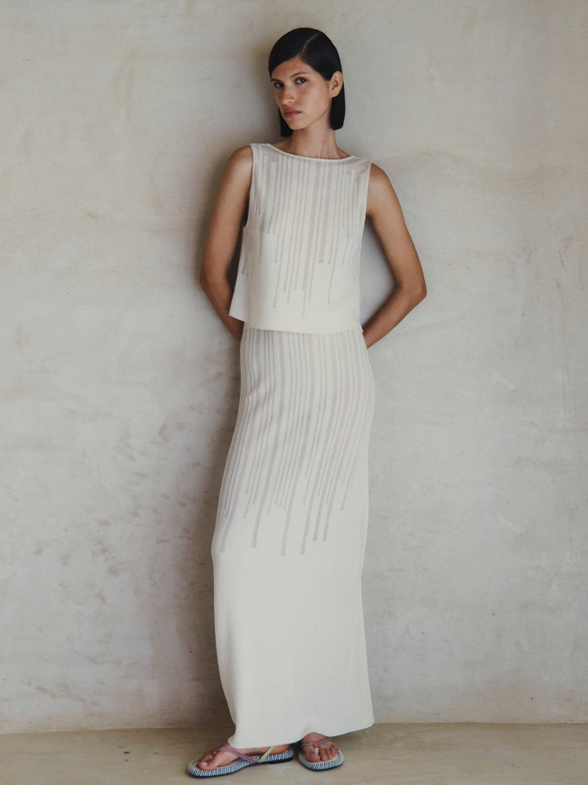 Tumbes Tank Top | Ivory Tumbes Tank Top | Ivory - Fashionkind