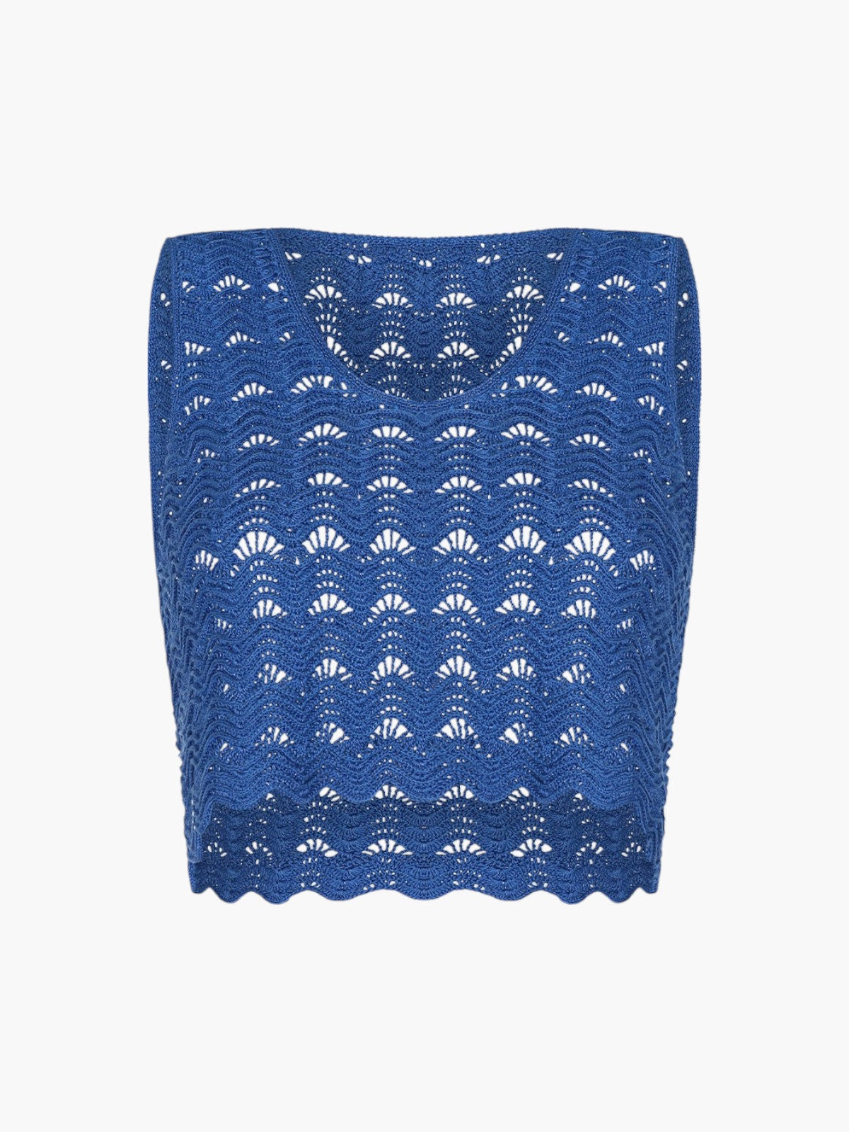 Tumi Crochet Top | Electric Blue