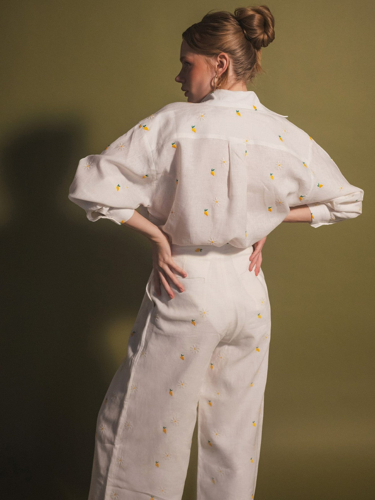 Button Down Shirt | Mango Camomile Ivory Button Down Shirt | Mango Camomile Ivory