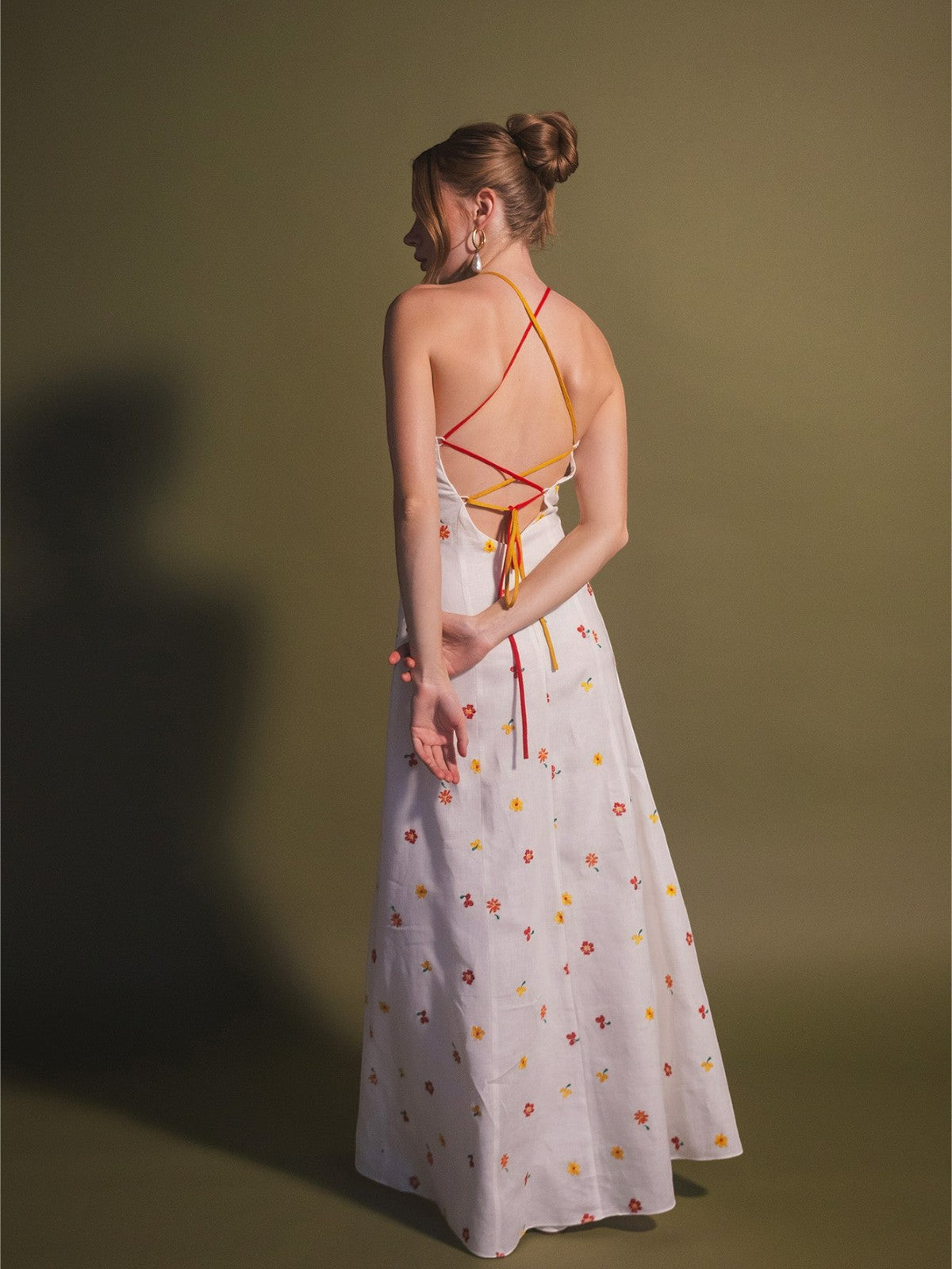tomato dress Estefania | Cherry Tomato Rainbow Dress