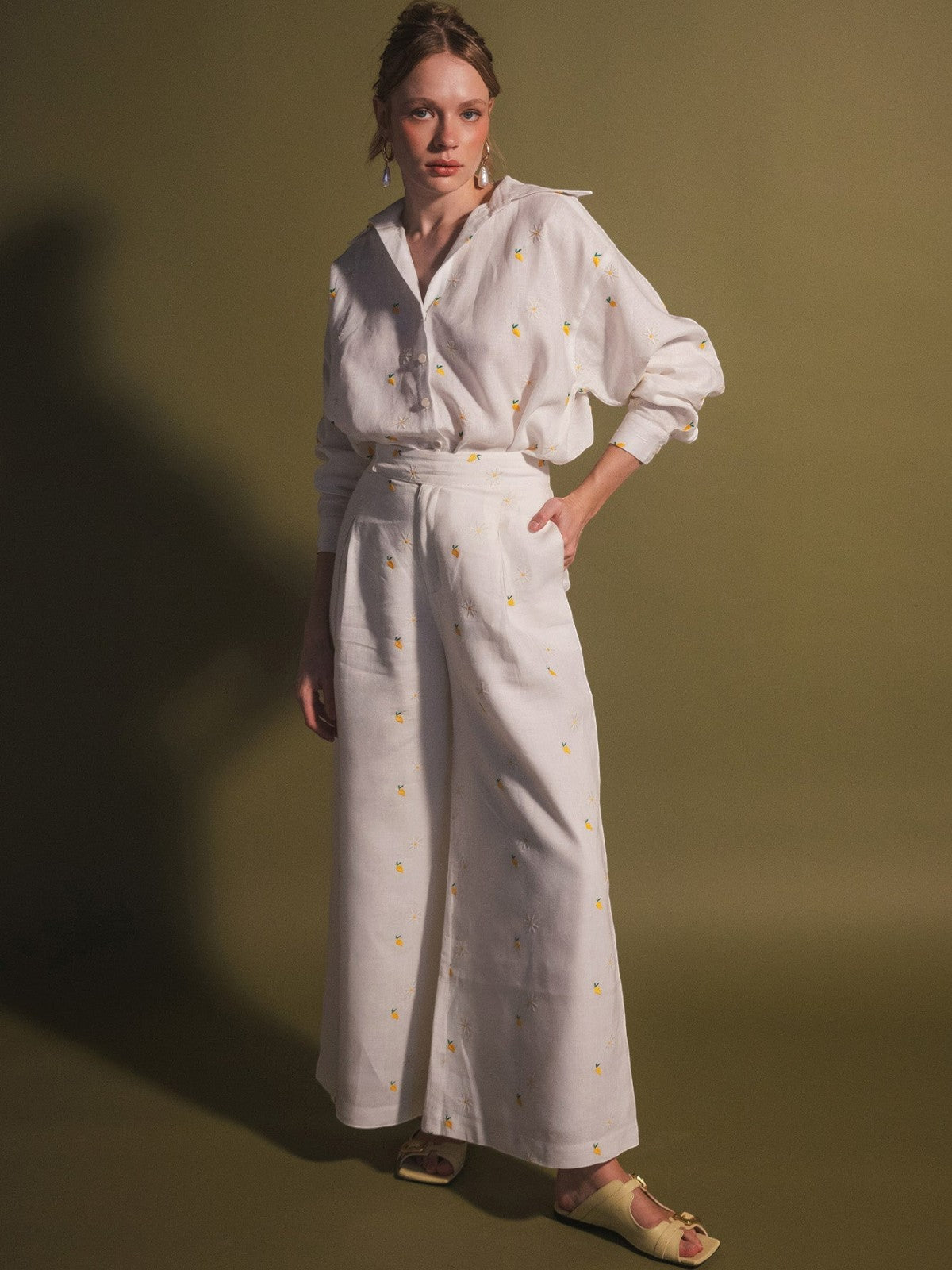 Mango Pant | Camomille Ivory Mango Pant | Camomille Ivory