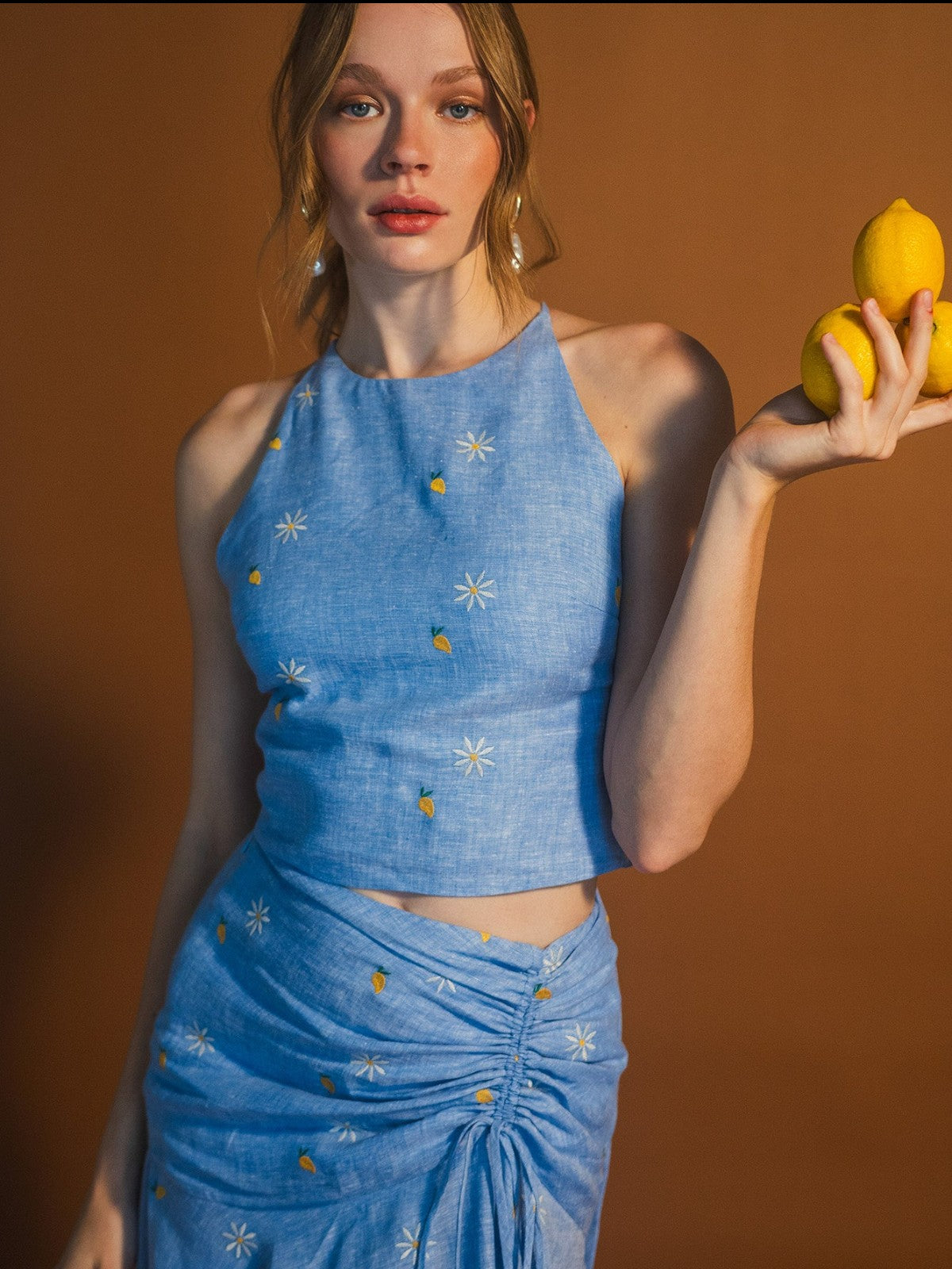 Vela Skirt | Mango Camomile Blue Vela Skirt | Mango Camomile Blue