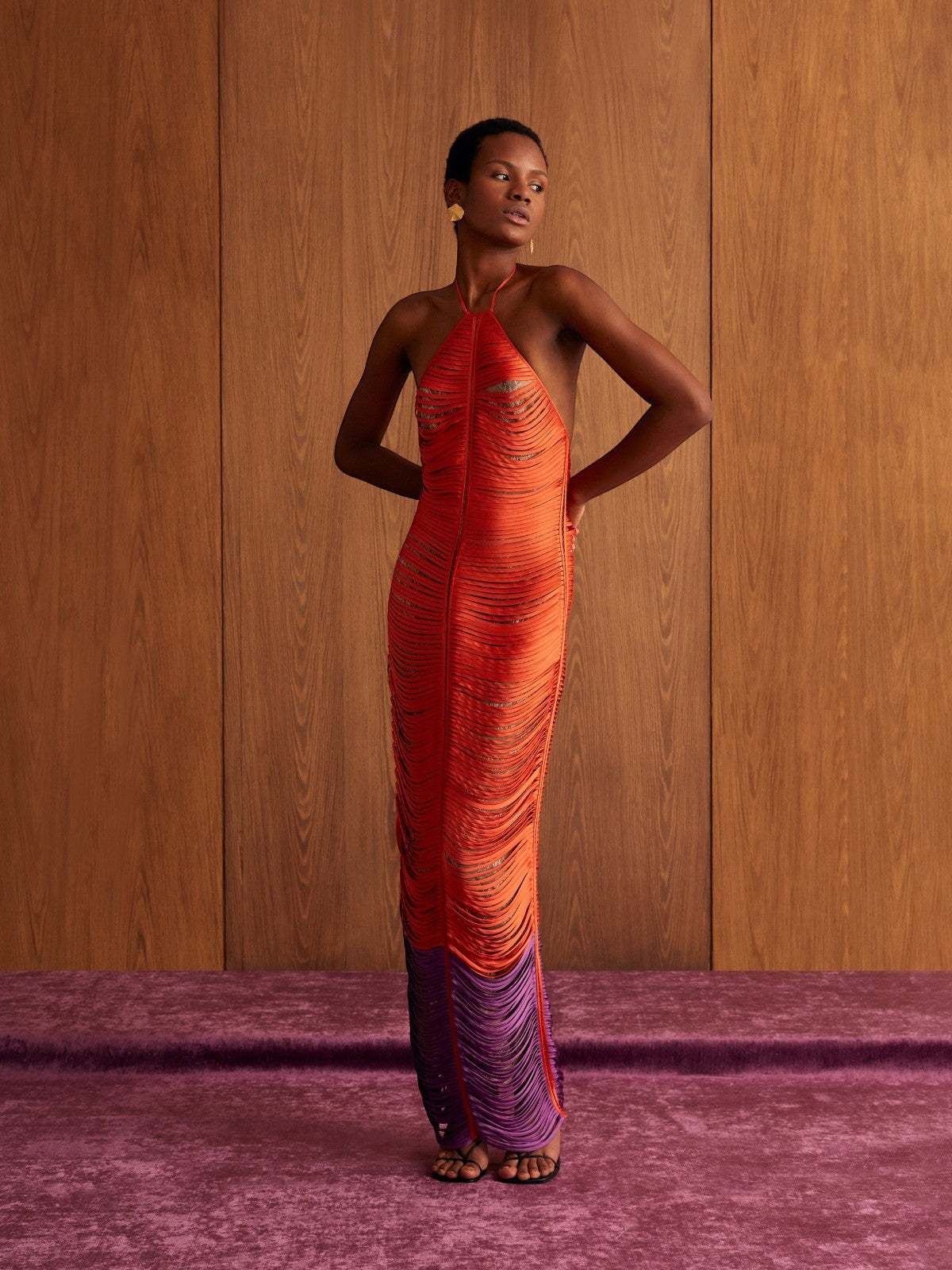 Francesca Miranda | Solar Halter Dress