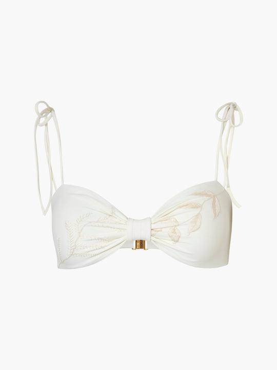 San Miguel Hand-Embroidered Top | Ivory