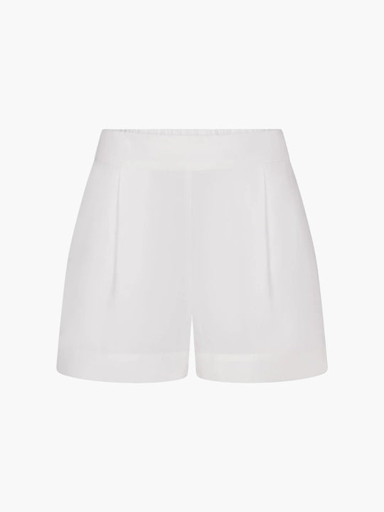 High-Waist Shorts | White