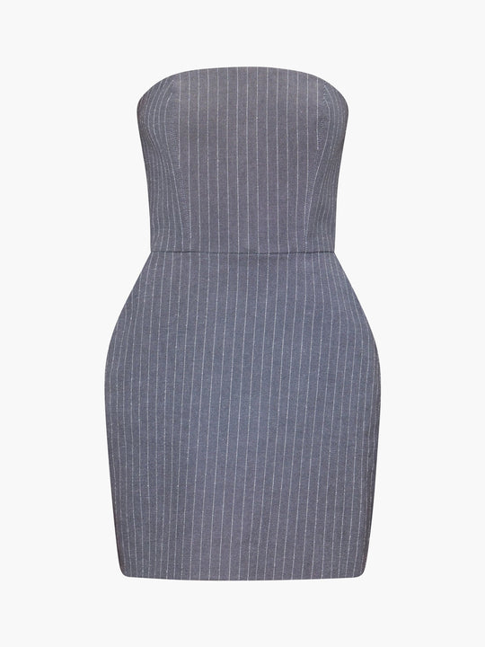 Benita Mini Dress | Grey
