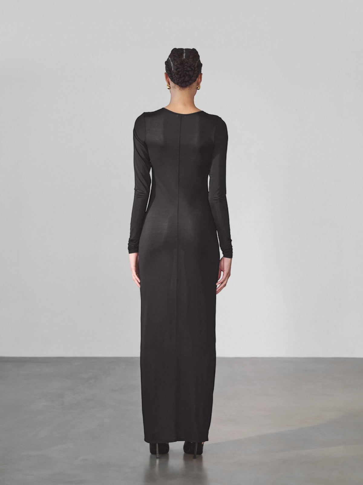 Carmen Maxi Dress | Black Stocking Carmen Maxi Dress | Black Stocking