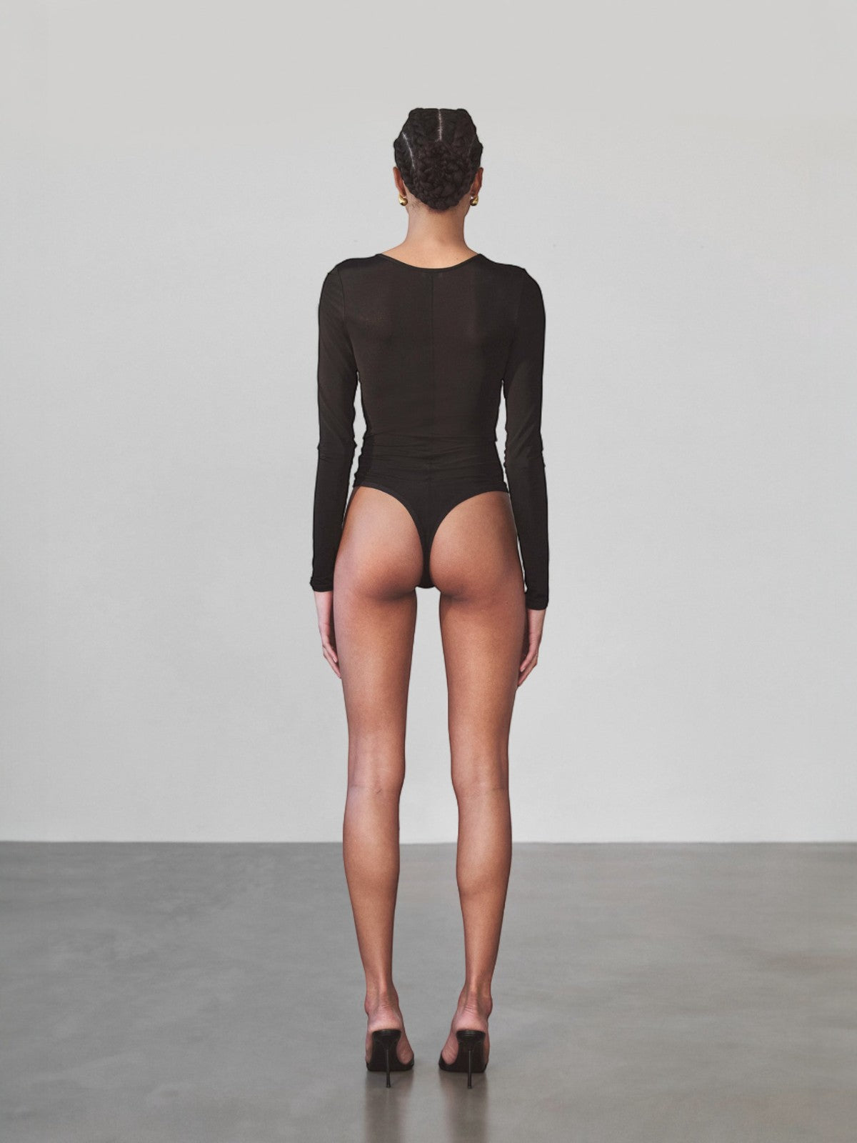 Dasha Sheer Bodysuit | Black Dasha Sheer Bodysuit | Black