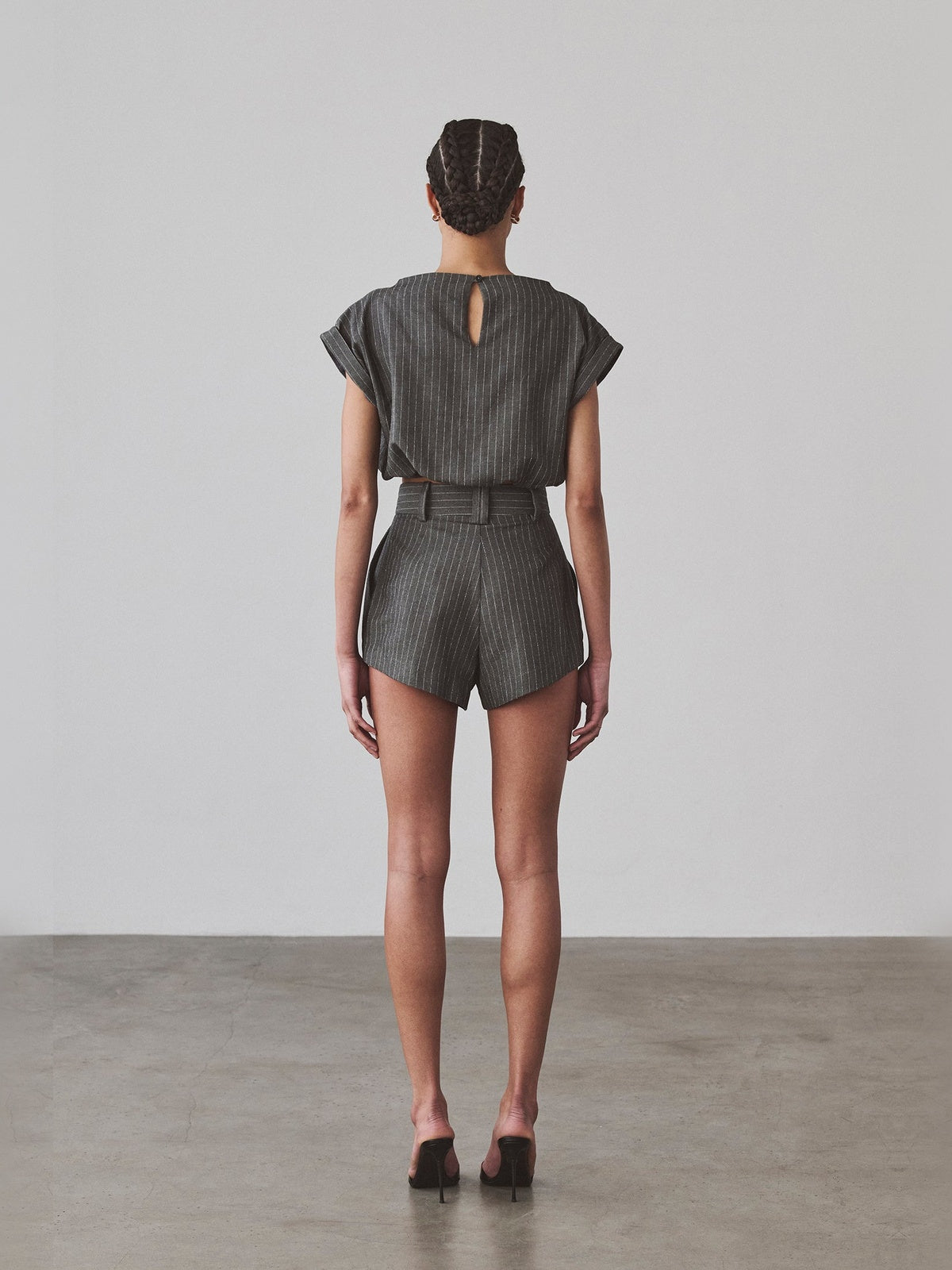 Eva Crop | Grey Eva Crop | Grey - Fashionkind