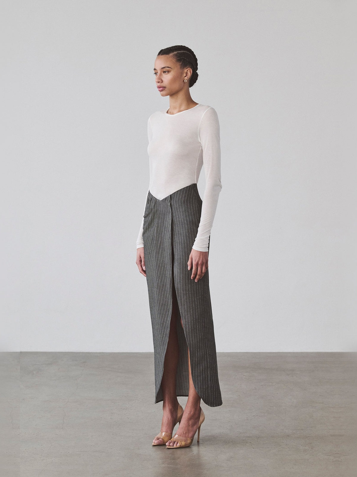 Loriana Skirt | Grey Loriana Skirt | Grey - Fashionkind
