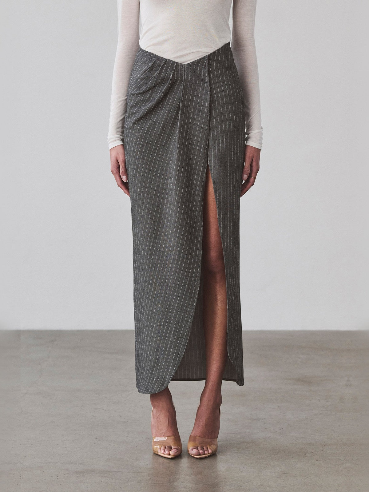 Loriana Skirt | Grey Loriana Skirt | Grey - Fashionkind