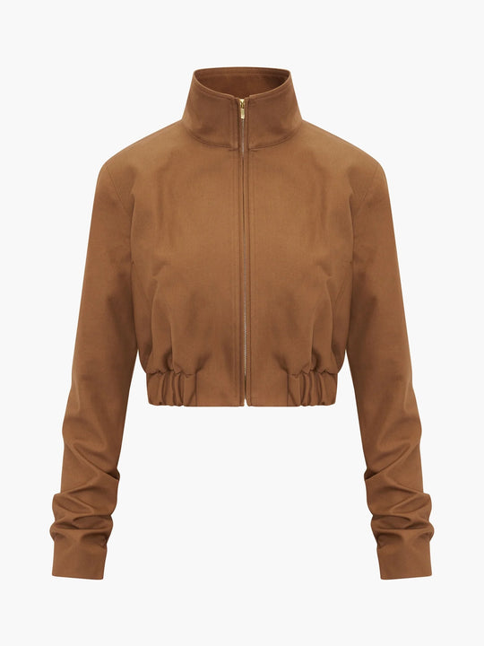 Sabrina Bomber | Caramel
