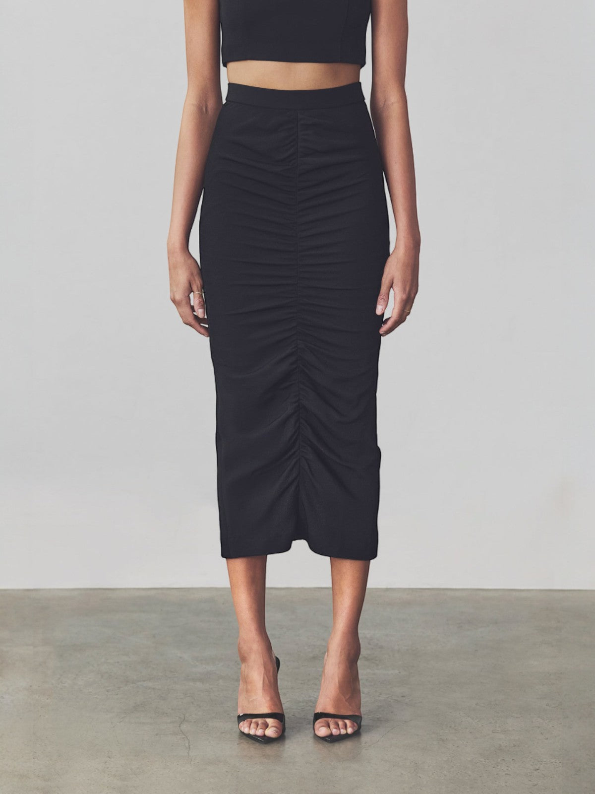 Serena Midi Skirt | Black Serena Midi Skirt | Black