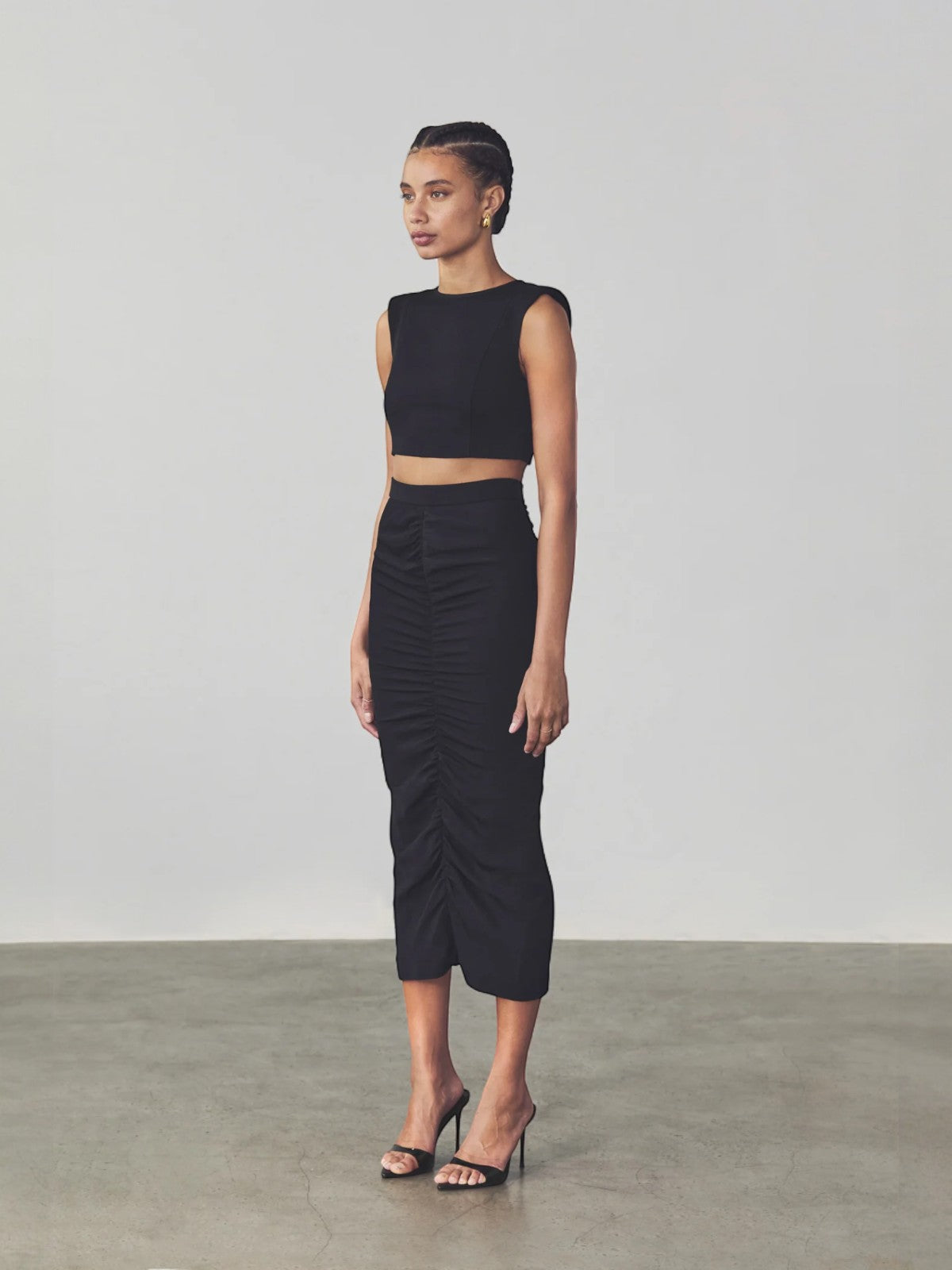 Serena Midi Skirt | Black Serena Midi Skirt | Black