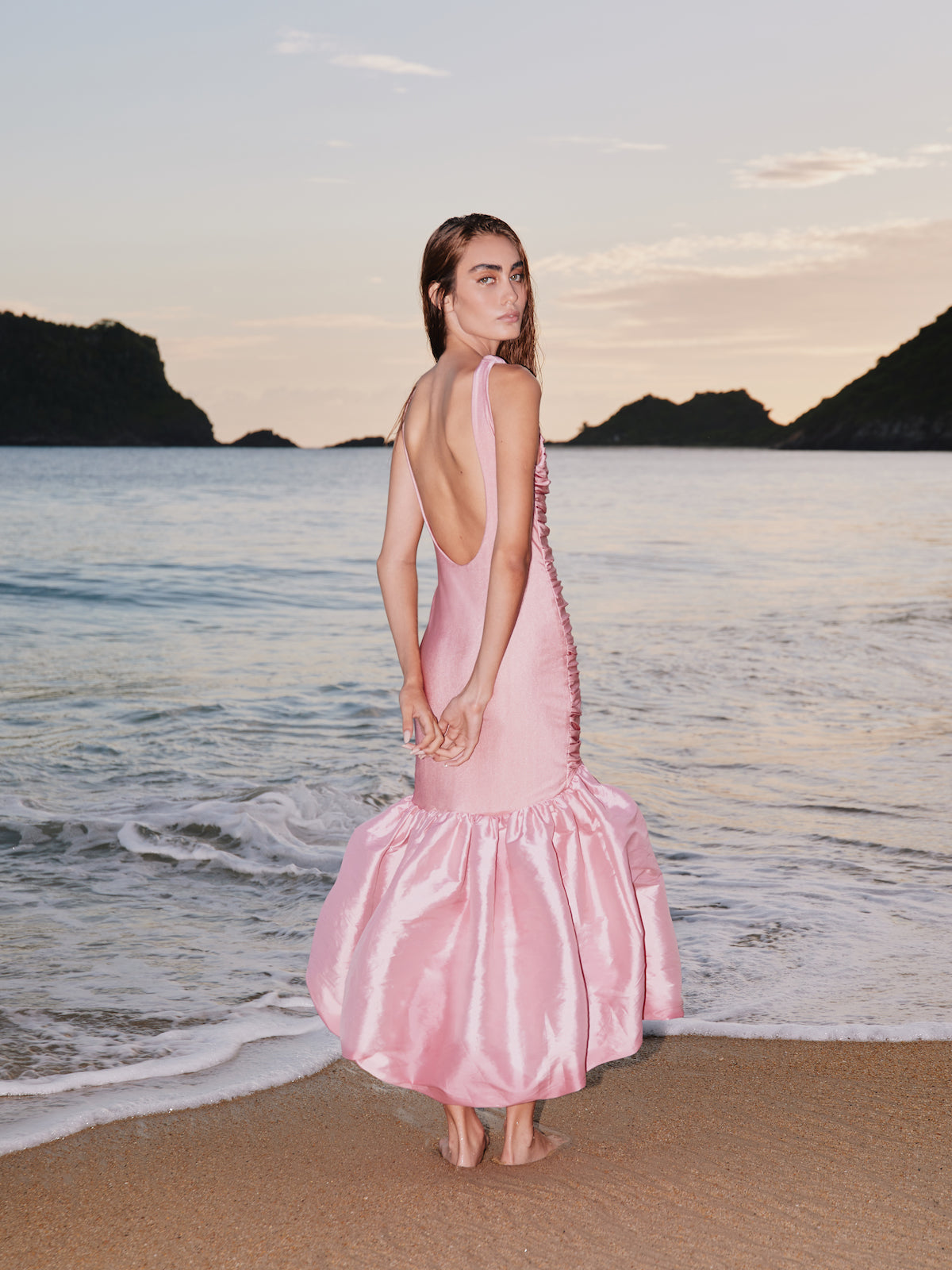 Bahia Dress | Old Rose Bahia Dress | Old Rose - Fashionkind