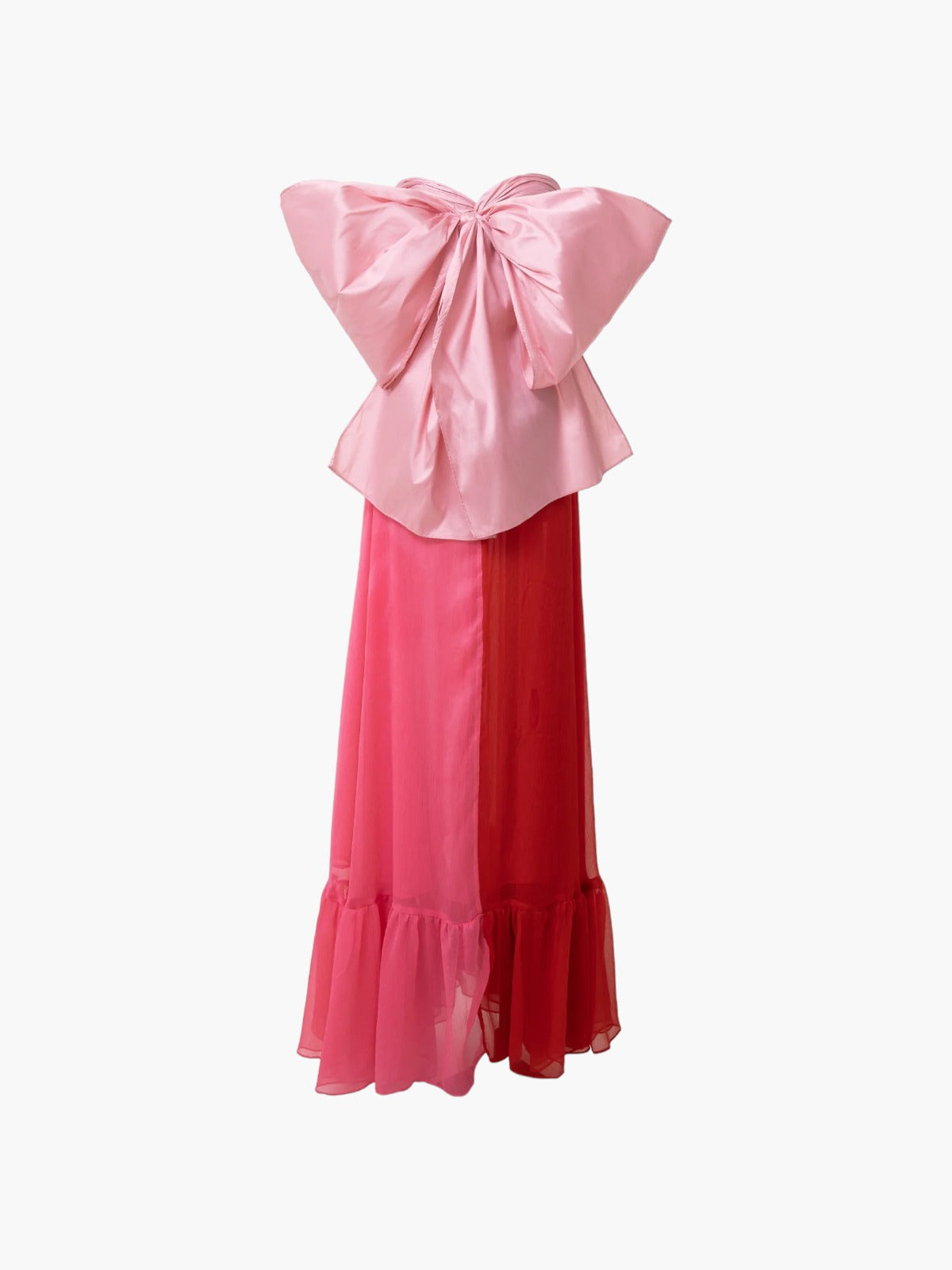 Cata Dress | Old Rose with Red Cata Dress | Old Rose with Red - Fashionkind